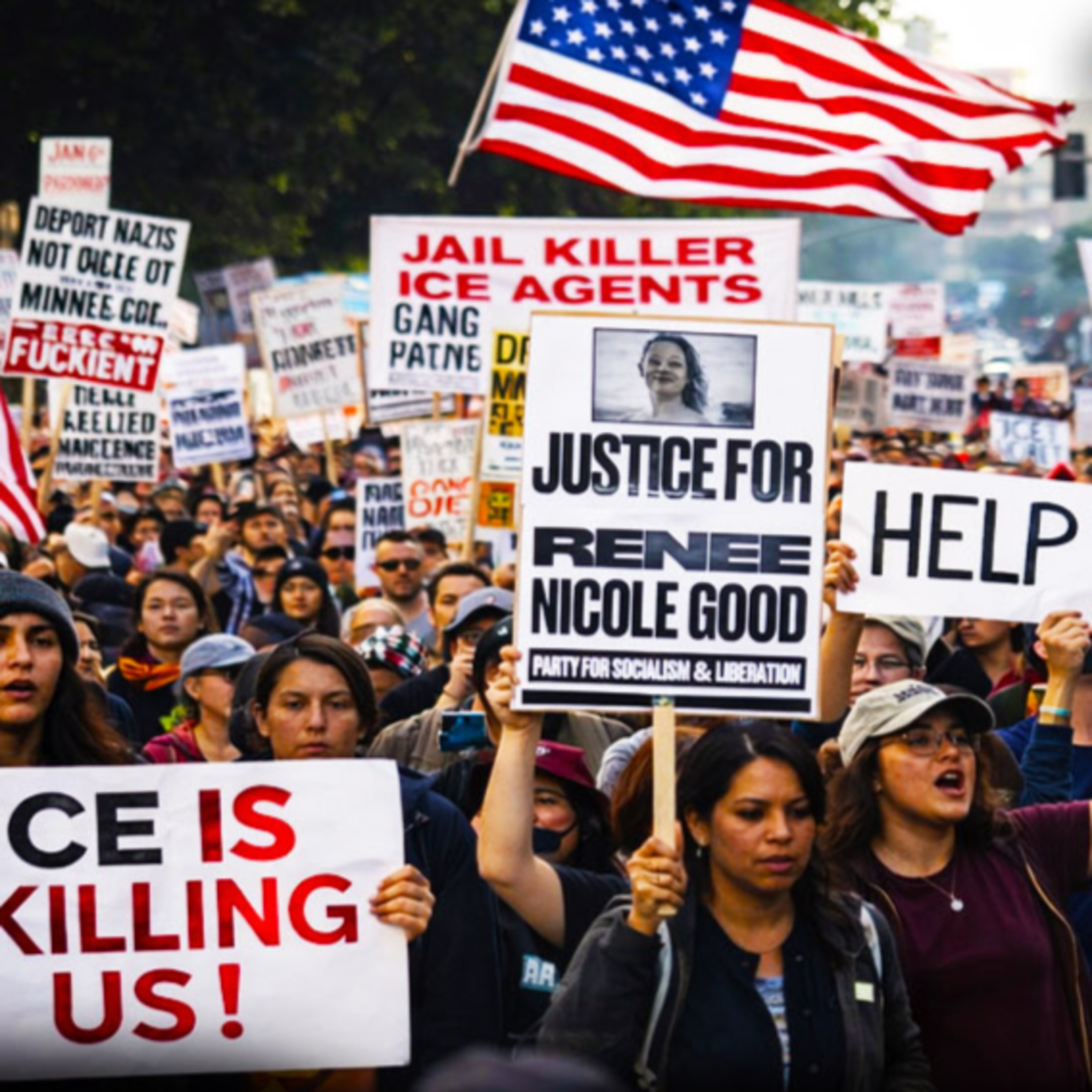 EUA À BEIRA DA GUERRA CIVIL? Protestos EXPLODEM e Trump perde o controle 😱 🇺🇸 episode artwork