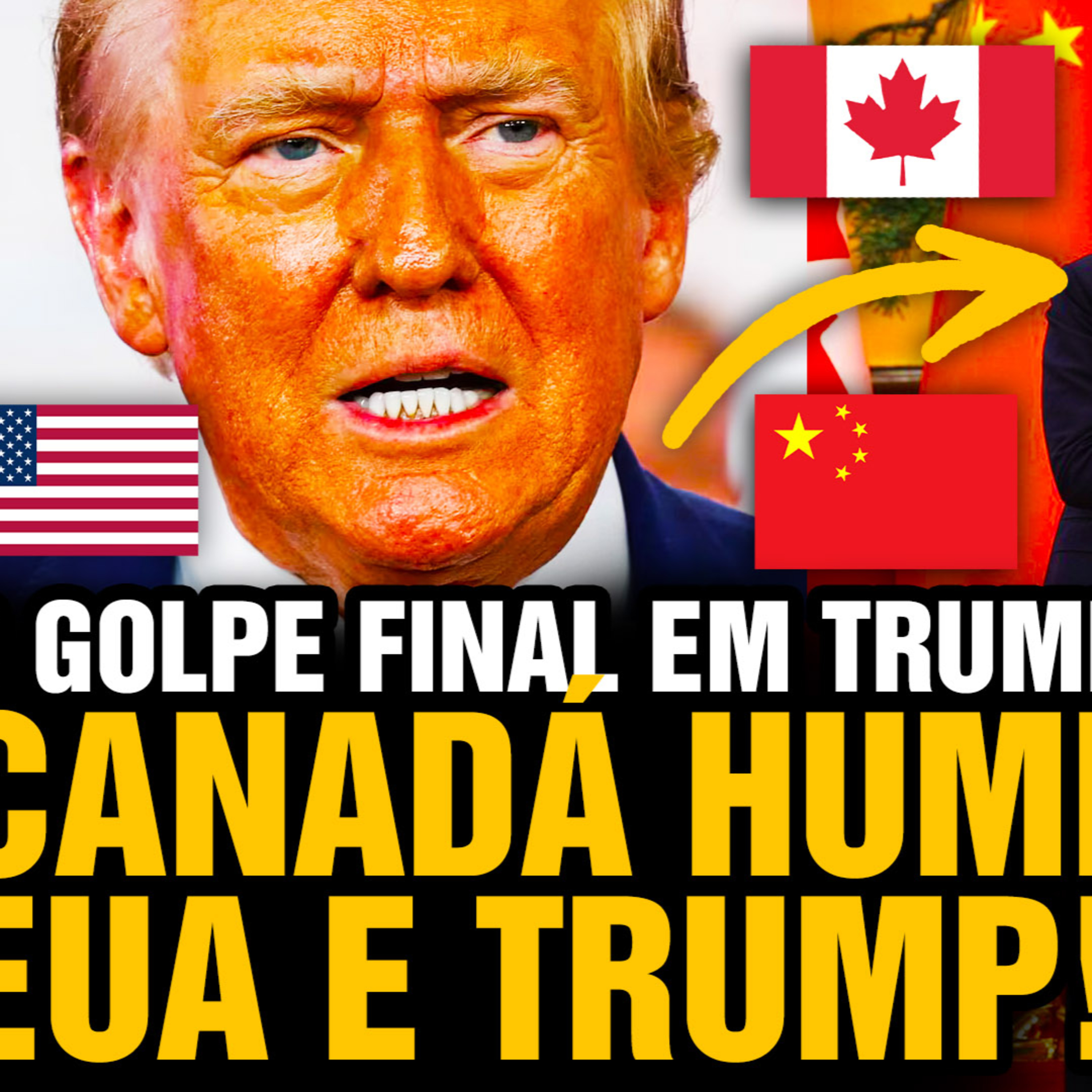 CANADÁ ABANDONA TRUMP de vez: corta tarifa de nos EVs chineses e isola EUA no caso Groenlândia 😱🇨🇦🇺🇸 episode artwork