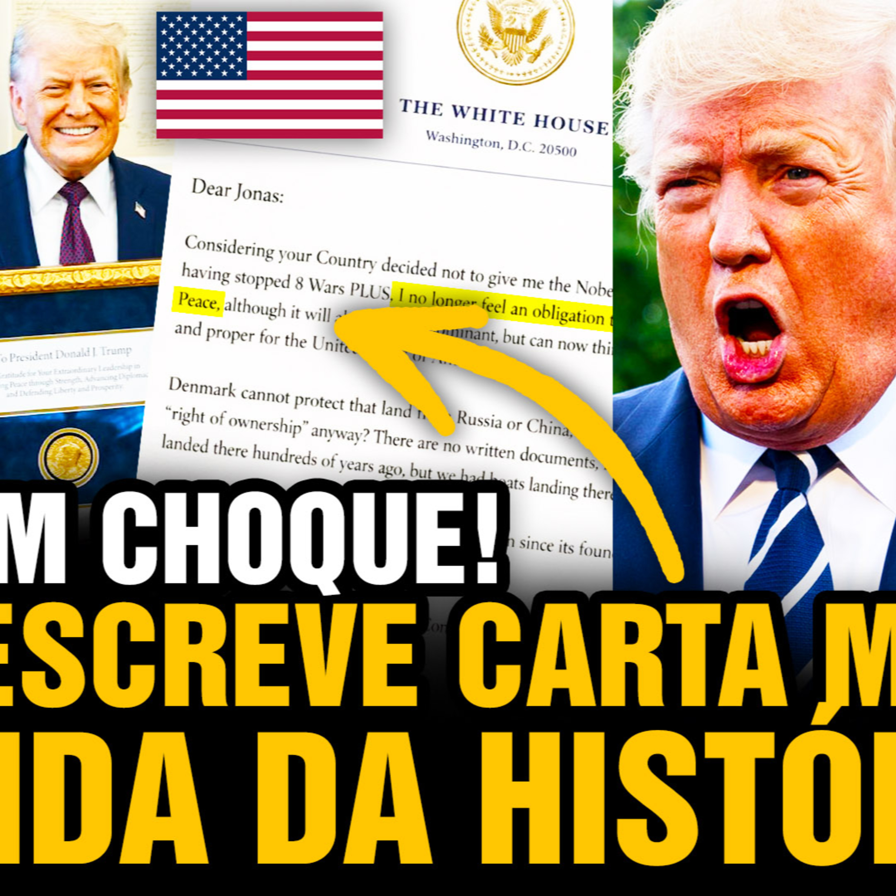 Carta bizarra de Trump ameaçando a Groenlândia é “muito estúpida até mesmo para ele” 😱 🇺🇸 episode artwork