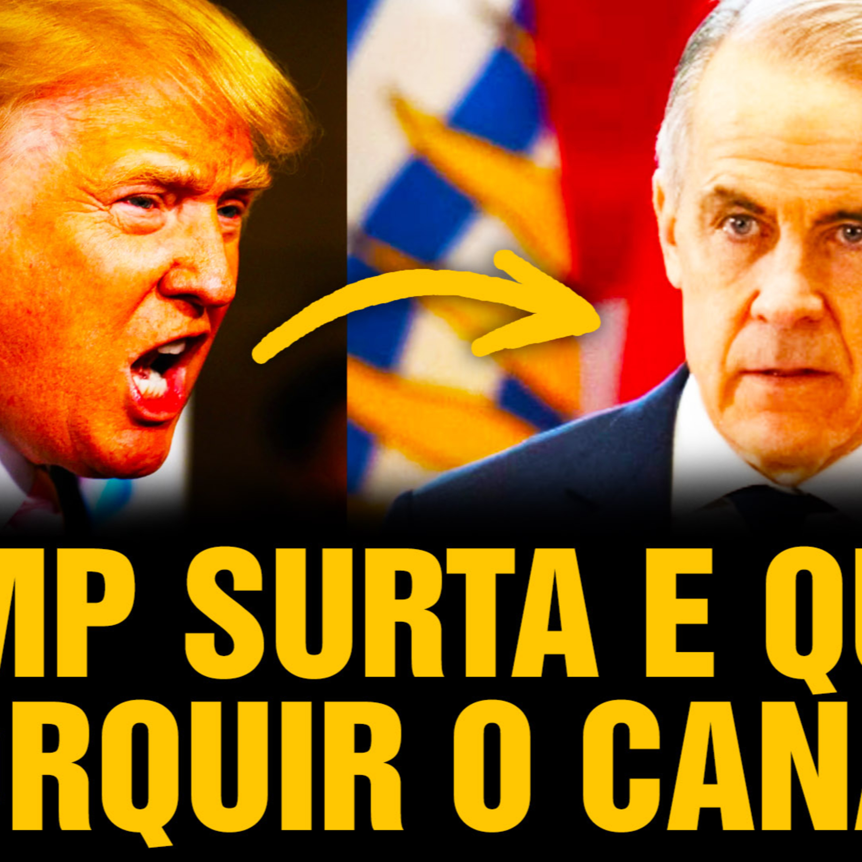 ESCÂNDALO POLÍTICO 🚨 Trump ameaça fechar ponte Canadá EUA e causa crise diplomática 😱 🇨🇦 🇺🇸 episode artwork