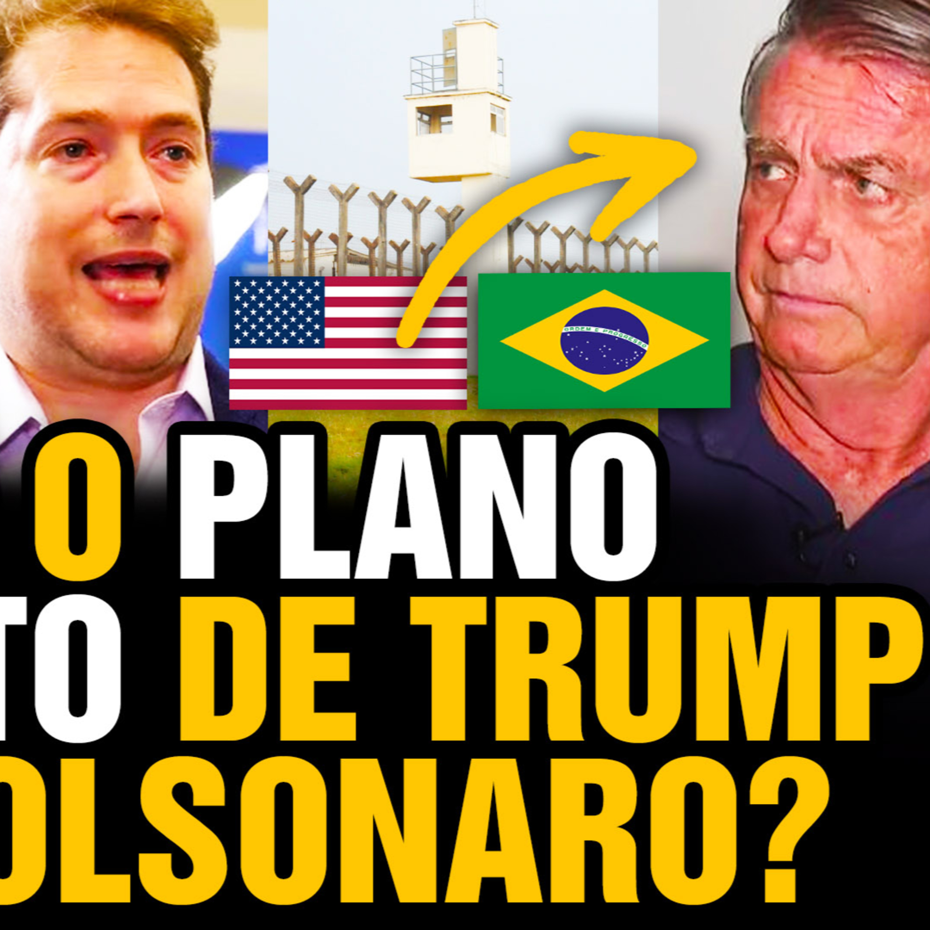 Moraes autoriza visita de assessor de Trump a Bolsonaro na prisão! O QUE ISSO SIGNIFICA PARA O BRASIL? 😱 🇧🇷 🇺🇸 episode artwork