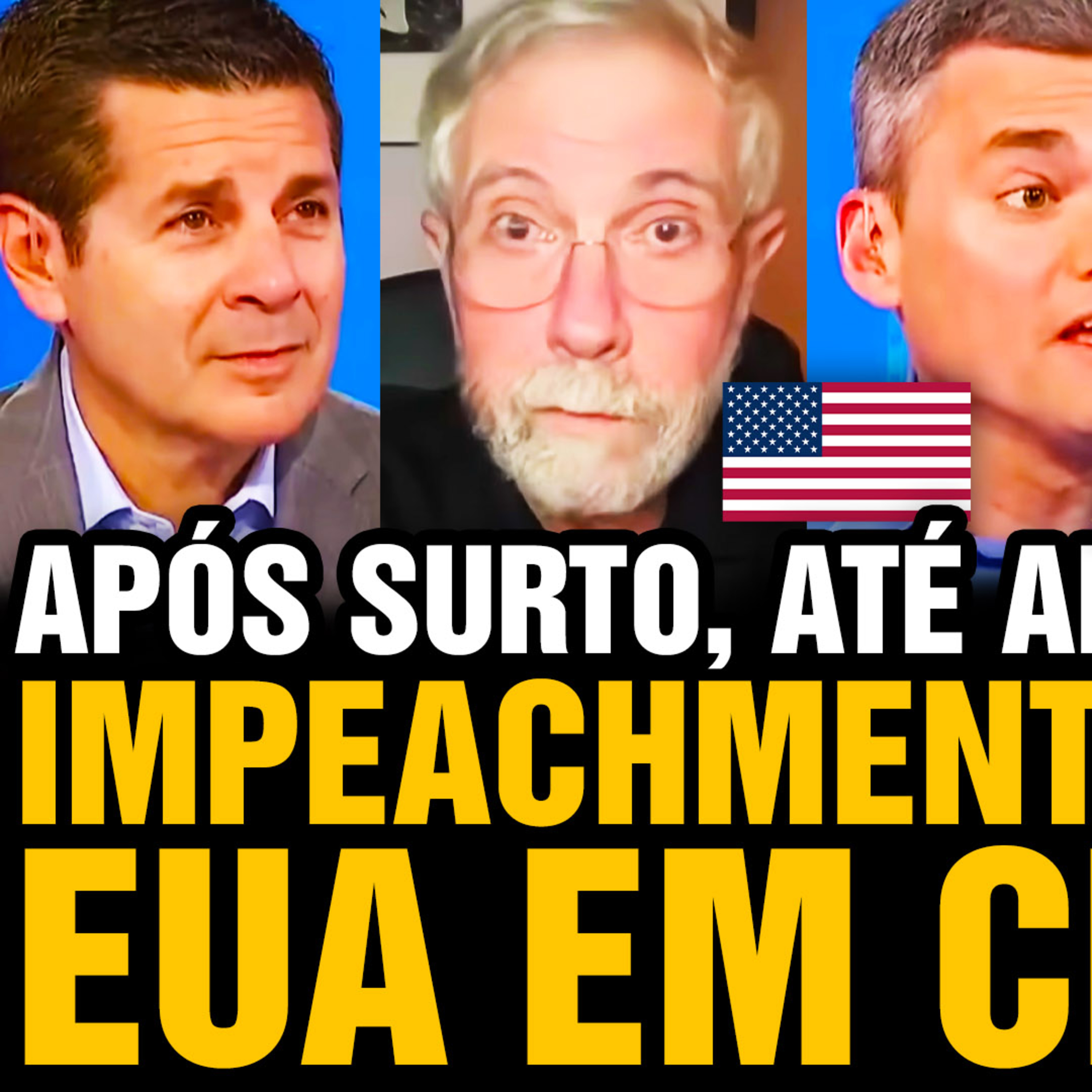 Jornalistas dos EUA em CHOQUE: TRUMP ENLOUQUECEU? Após SURTO, até aliados pedem IMPEACHMENT 😱 🇺🇸 episode artwork
