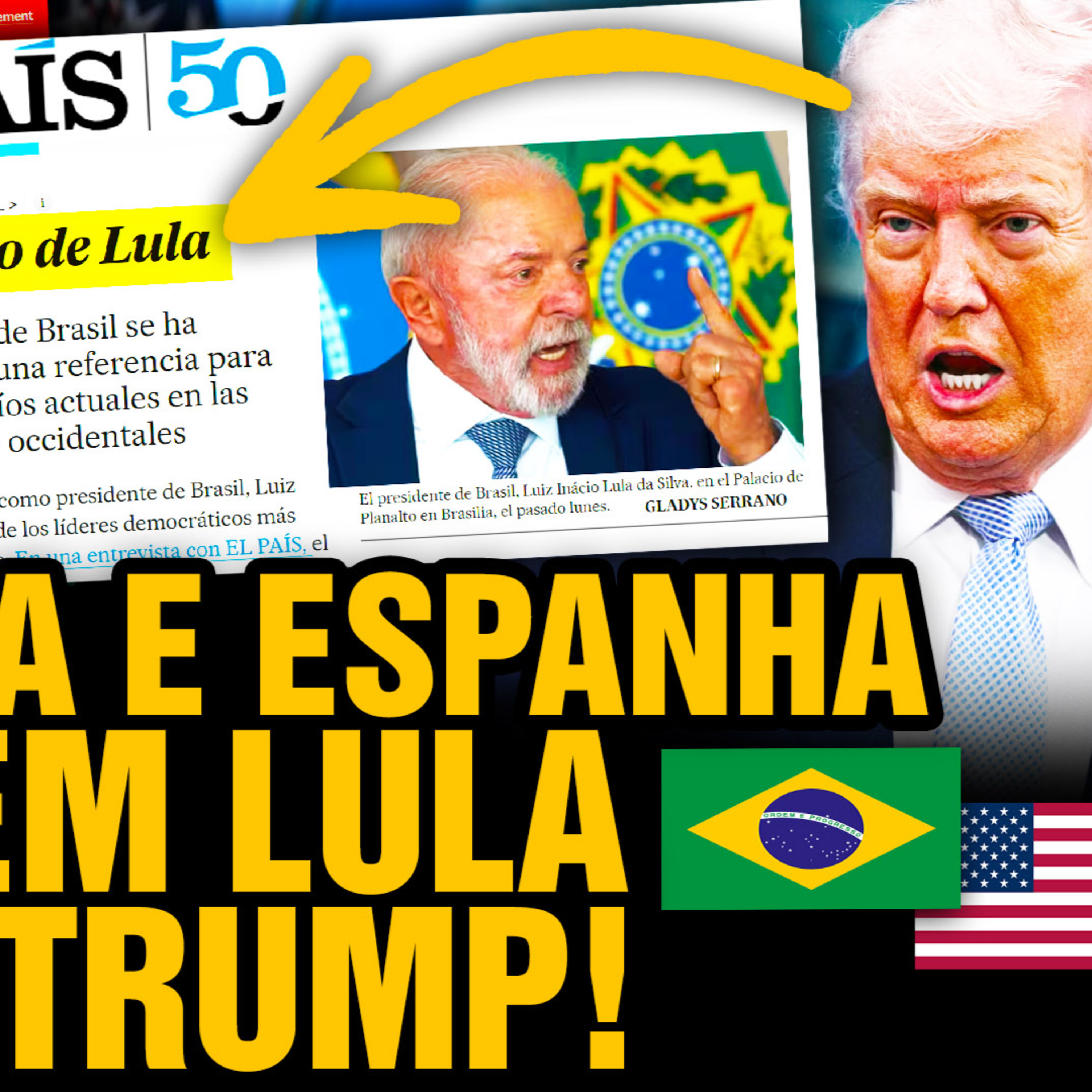 LULA HUMILHA TRUMP e IMPRENSA da ALEMANHA e ESPANHA escolhem Lula como EXEMPLO AO MUNDO! 😱 🇧🇷 🇺🇸 episode artwork