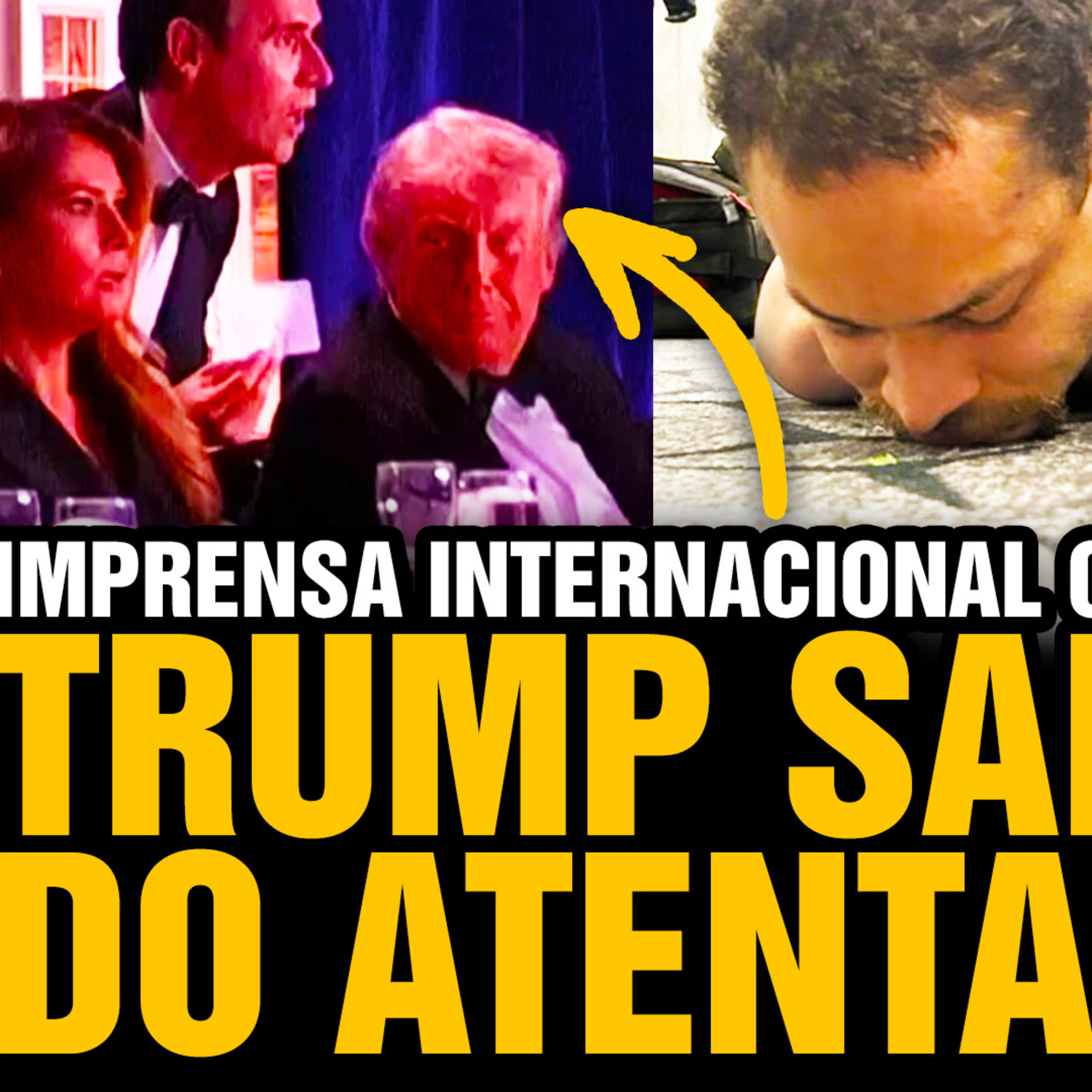 Imprensa internacional REVELA: O que ESCONDEM sobre o 4T4QUE no jantar de TRUMP? 😱 🇺🇸 episode artwork