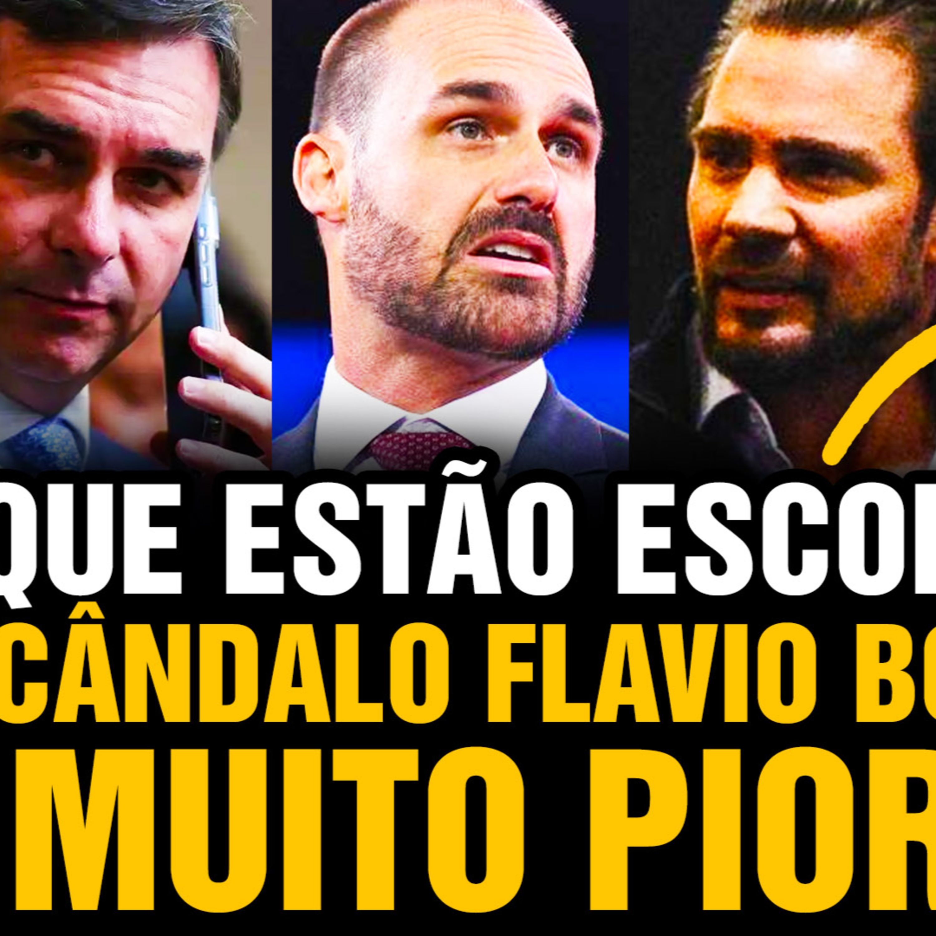 É MUITO PIOR DO QUE PARECE! Flávio Bolsonaro, Vorcaro e o dinheiro que ninguém explica 😱 🇧🇷 episode artwork
