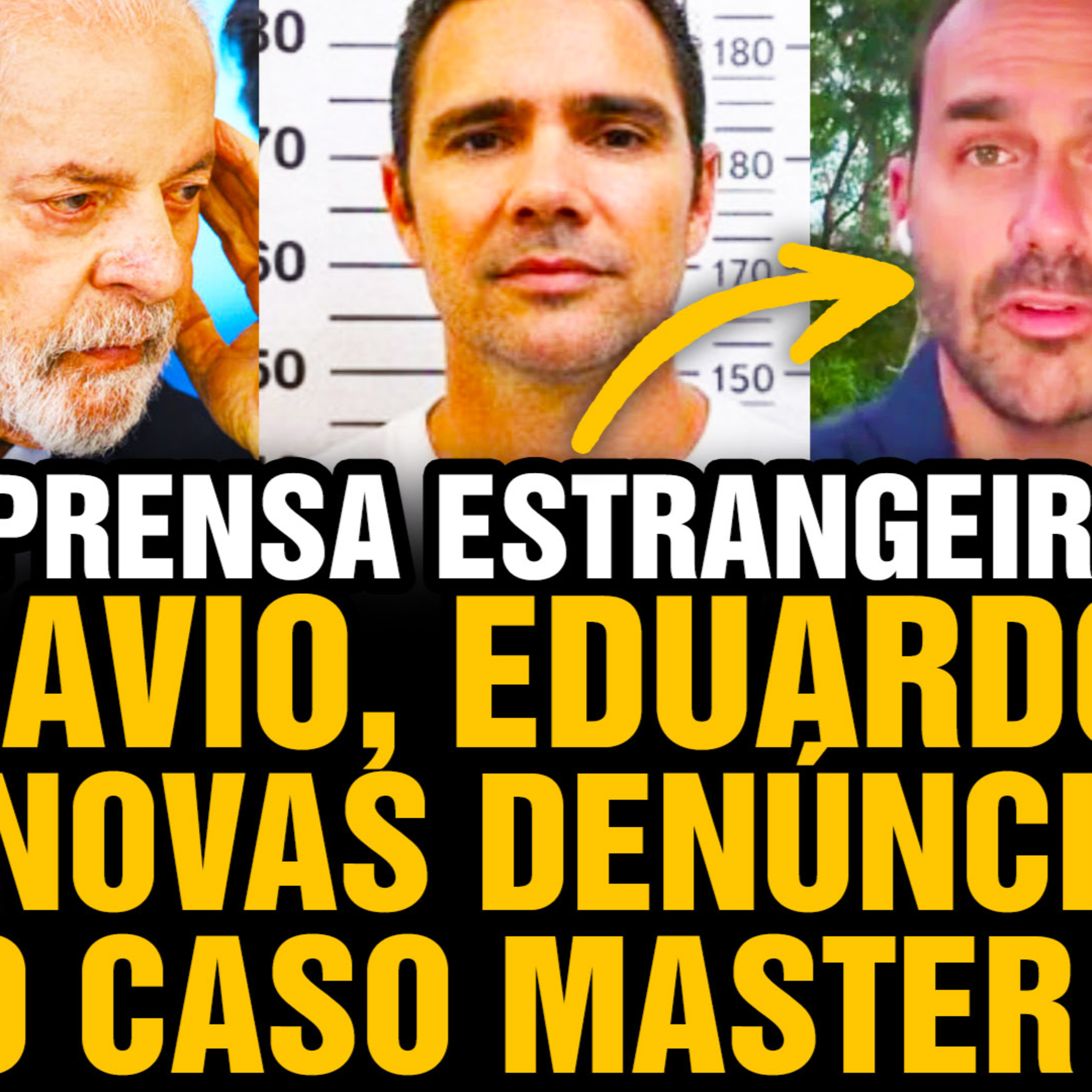 Imprensa internacional EXPÕE: Banco Master, Dark Horse, Eduardo e o dinheiro que ninguém explica 😱🇧🇷 episode artwork