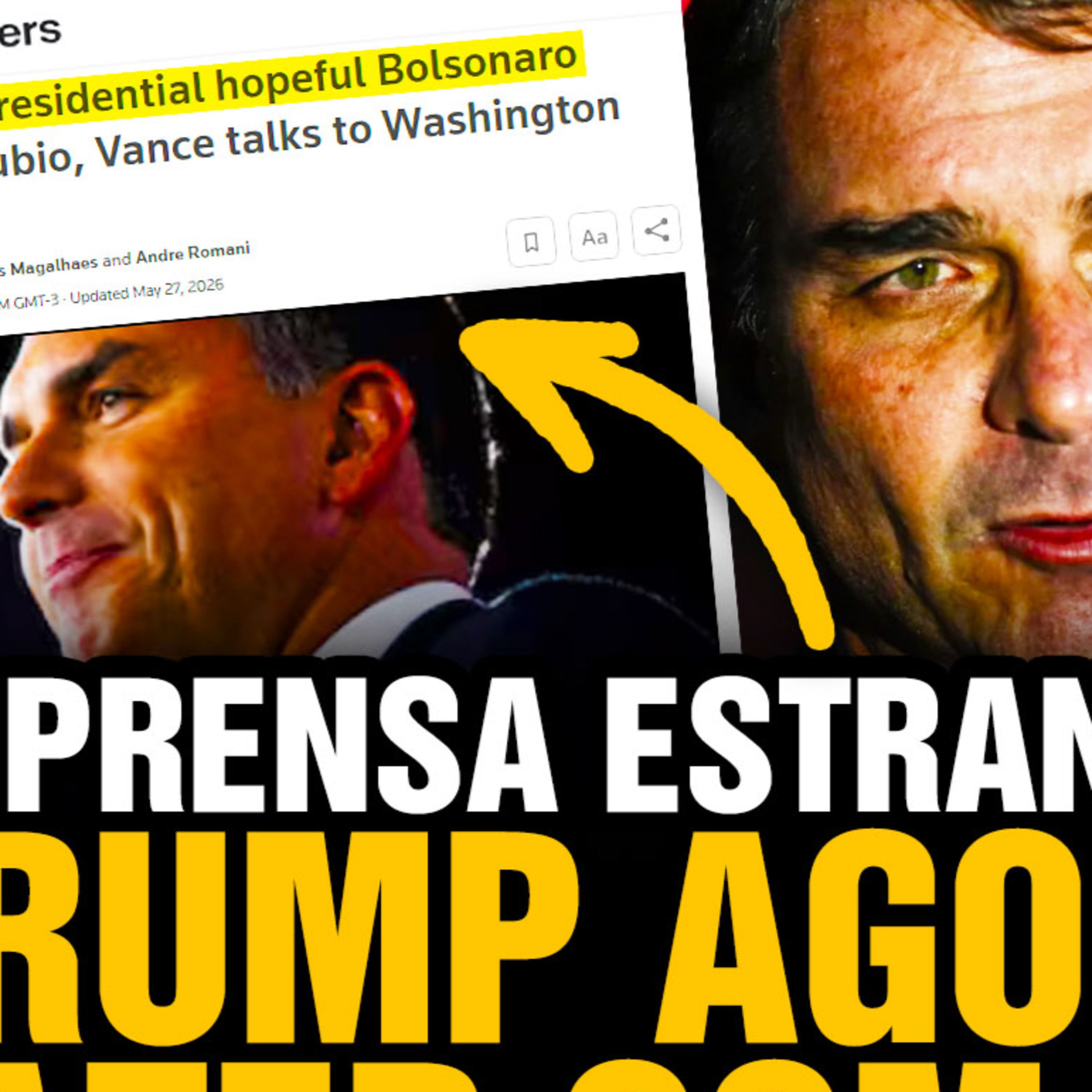 IMPRENSA ESTRANGEIRA EXPÕE EM CHOQUE: ‘FILHO DE BOLSONARO VENDEU O BRASIL PARA TRUMP’ 😱 🇧🇷 🇺🇸 episode artwork