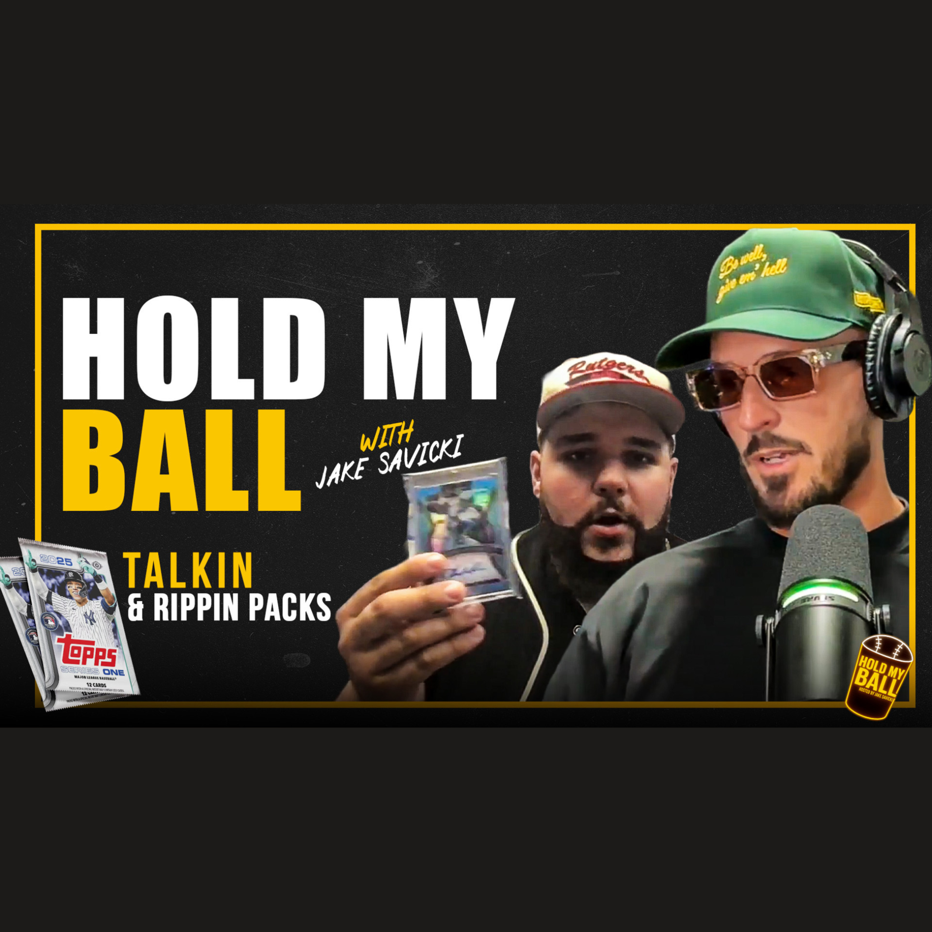 Hold My Ball Podcast - Ripping Packs & Learning About The Sports Card Industry With Santiago Sports episode artwork