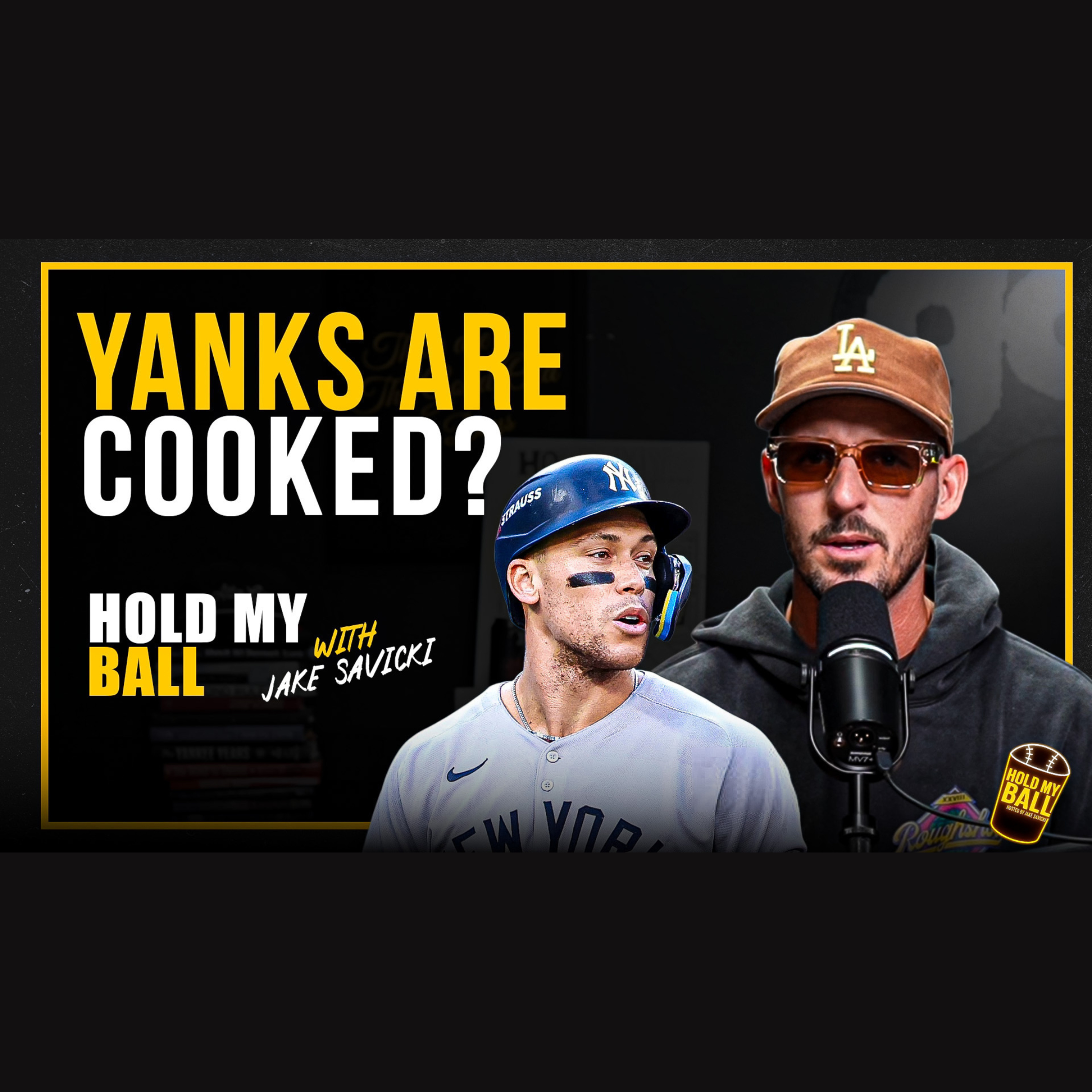 Hold My Ball Podcast - The Yankees Are Cooked, Divisional Series Updates & Hot Takes episode artwork