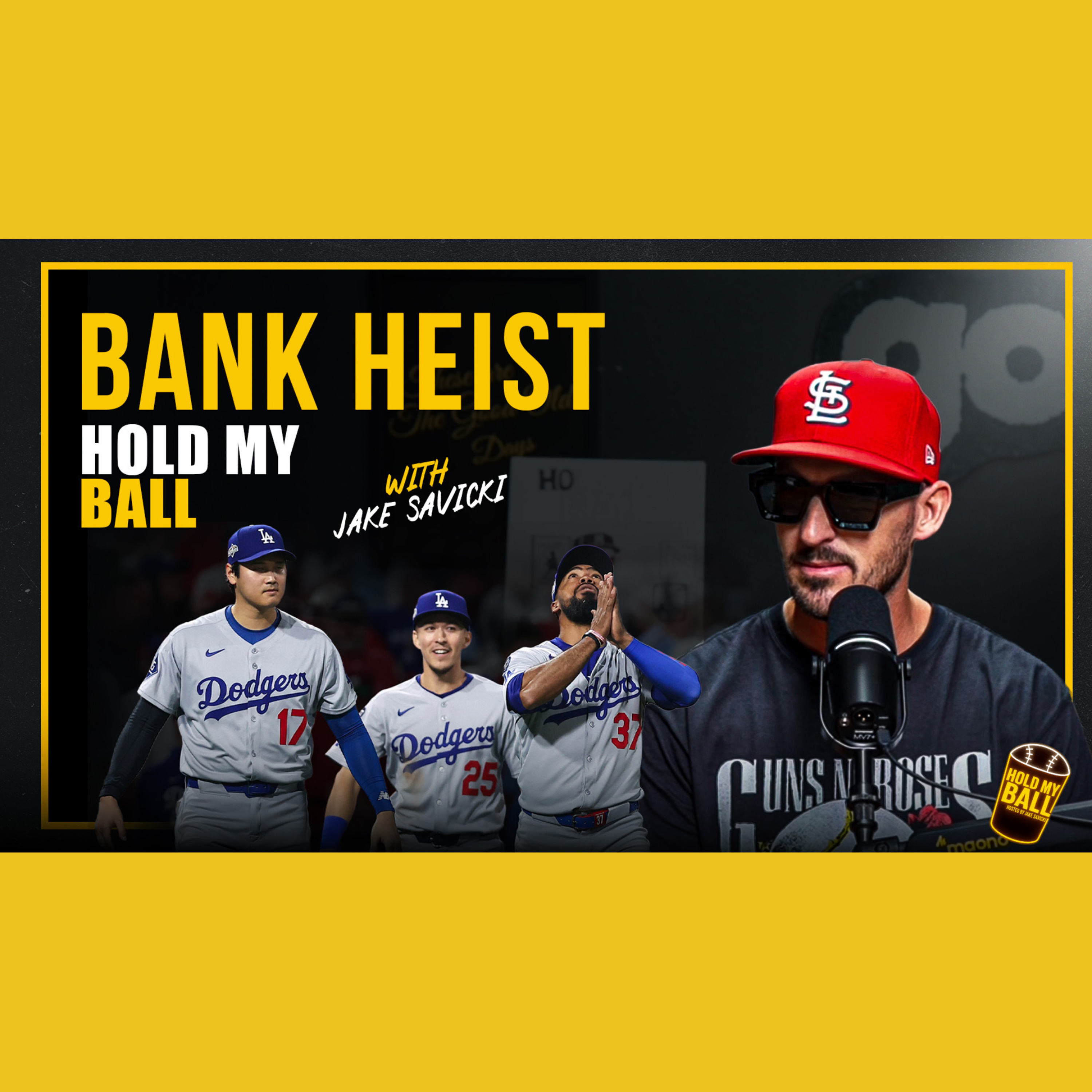 Hold My Ball Podcast - A Heist At The Bank, The Phillies Are Toast episode artwork
