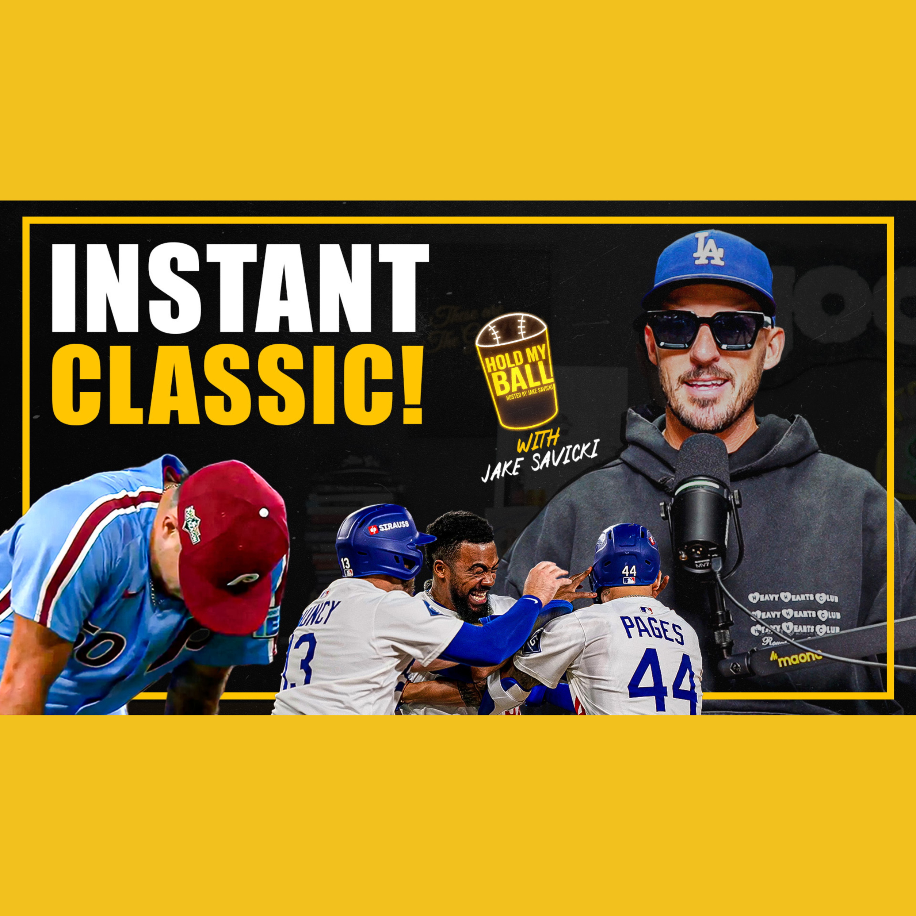 Hold My Ball Podcast - The Dodgers Survive & Advance episode artwork