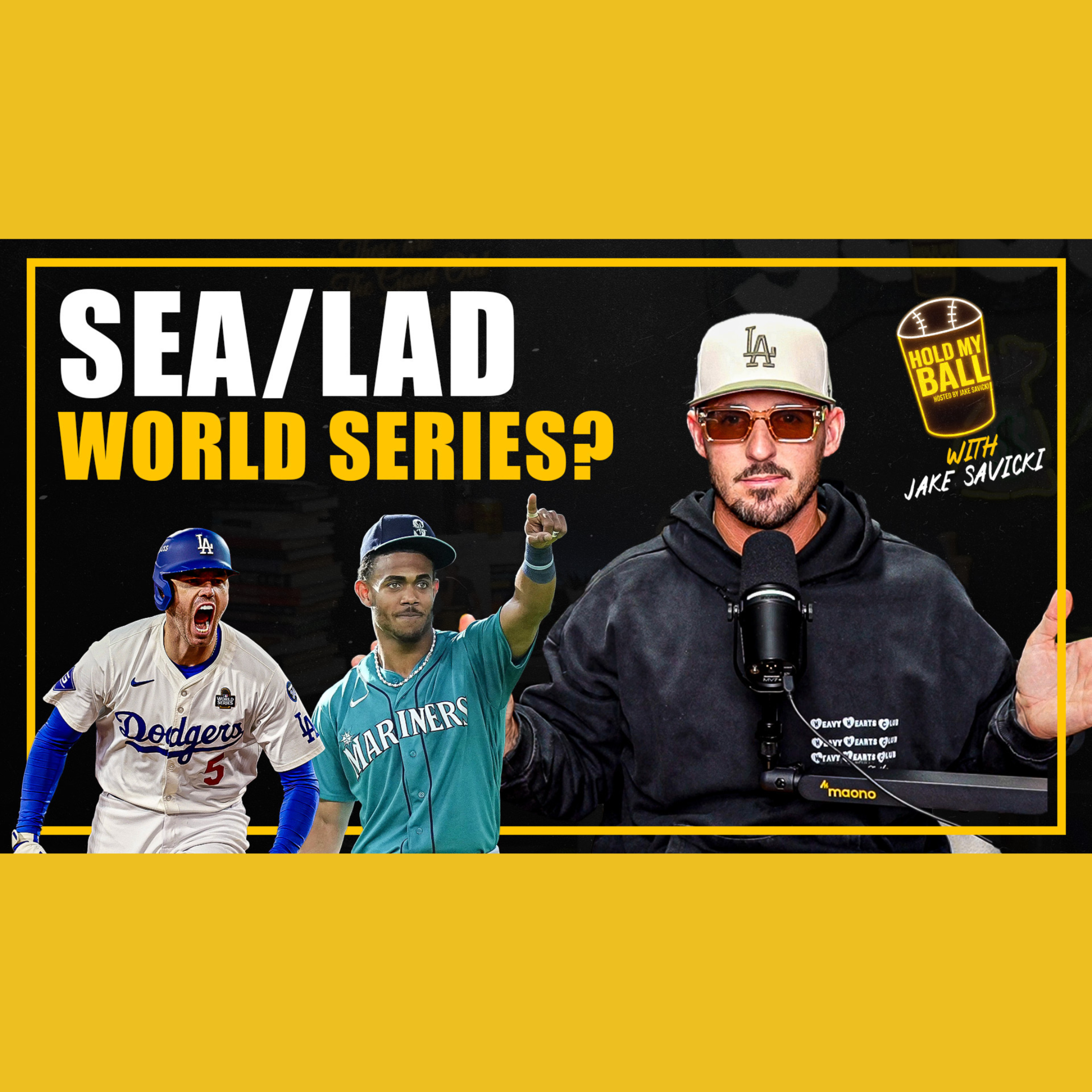 Hold My Ball Podcast - Get Ready For A Dodgers vs. Mariners World Series episode artwork