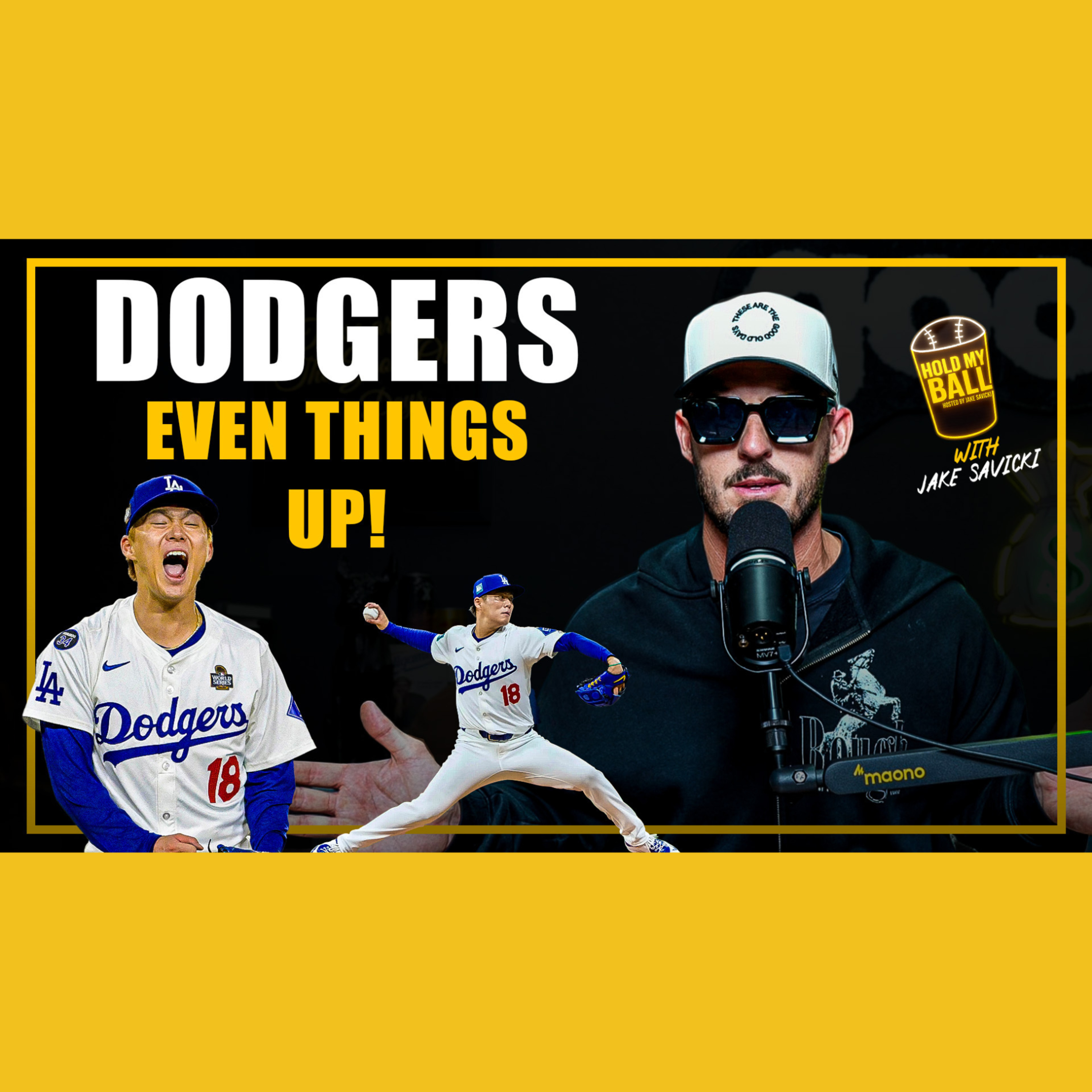Hold My Ball Podcast - The Dodgers Even The World Series | Another Complete Game For Yamamoto episode artwork