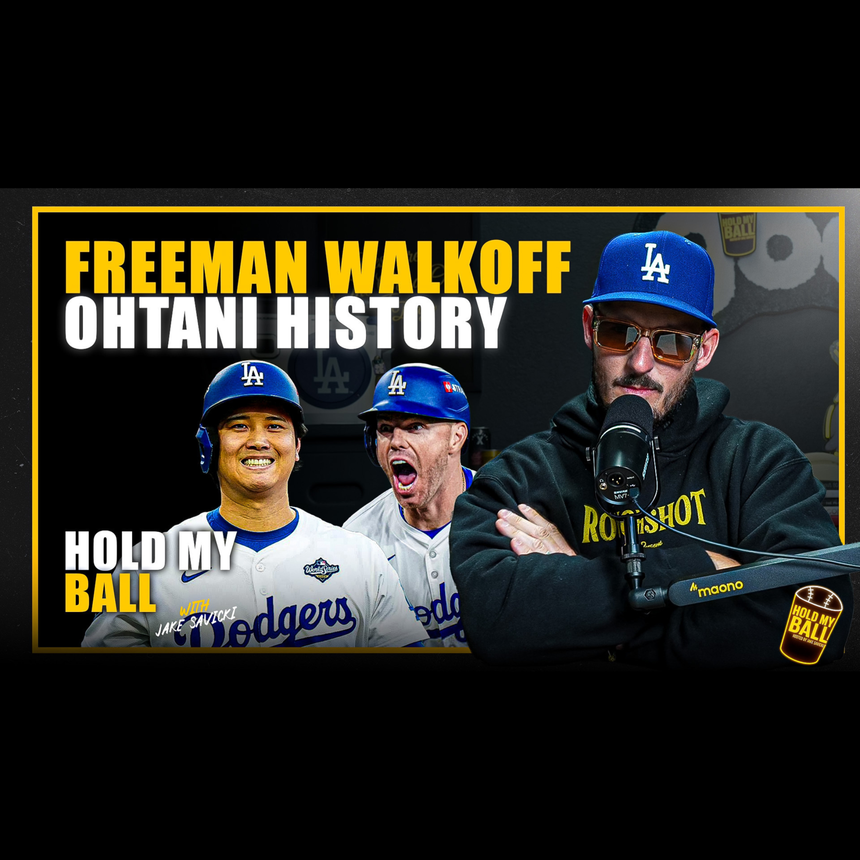 Hold My Ball Podcast - Extra Inning Madness, Freddie Walks It Off In The 18th Inning episode artwork