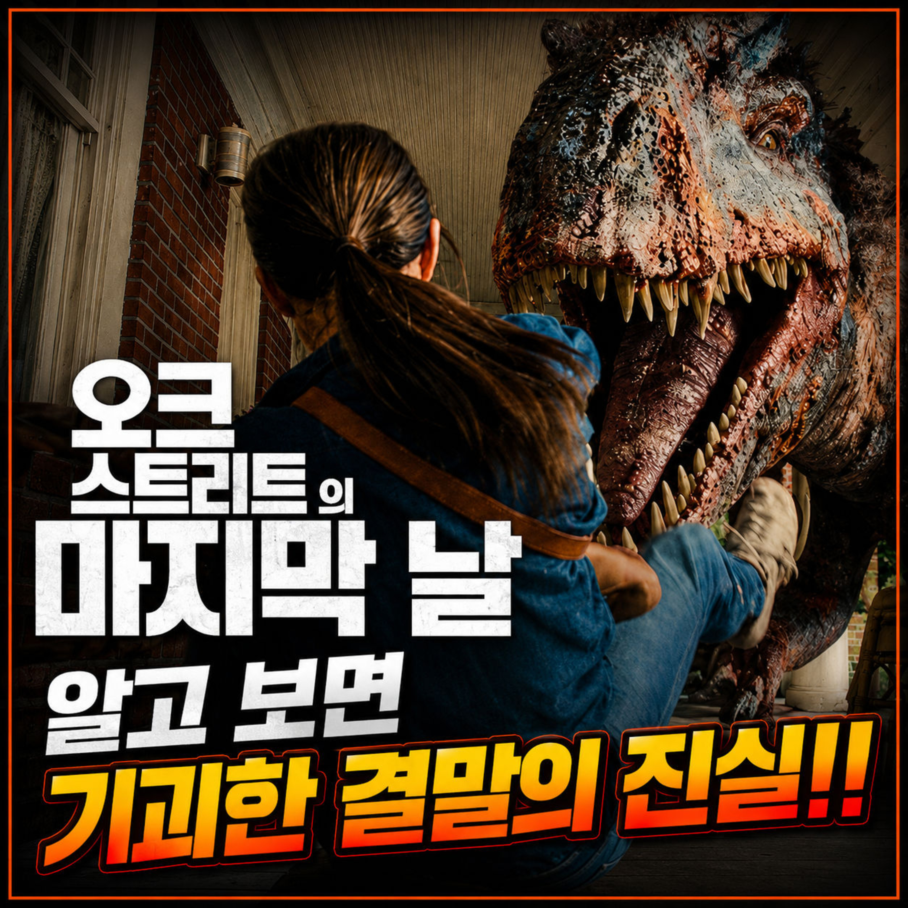 공룡이 우리 집 앞마당에 나타난다면? '오크 스트리트의 마지막 날' 후기와 해설 episode artwork