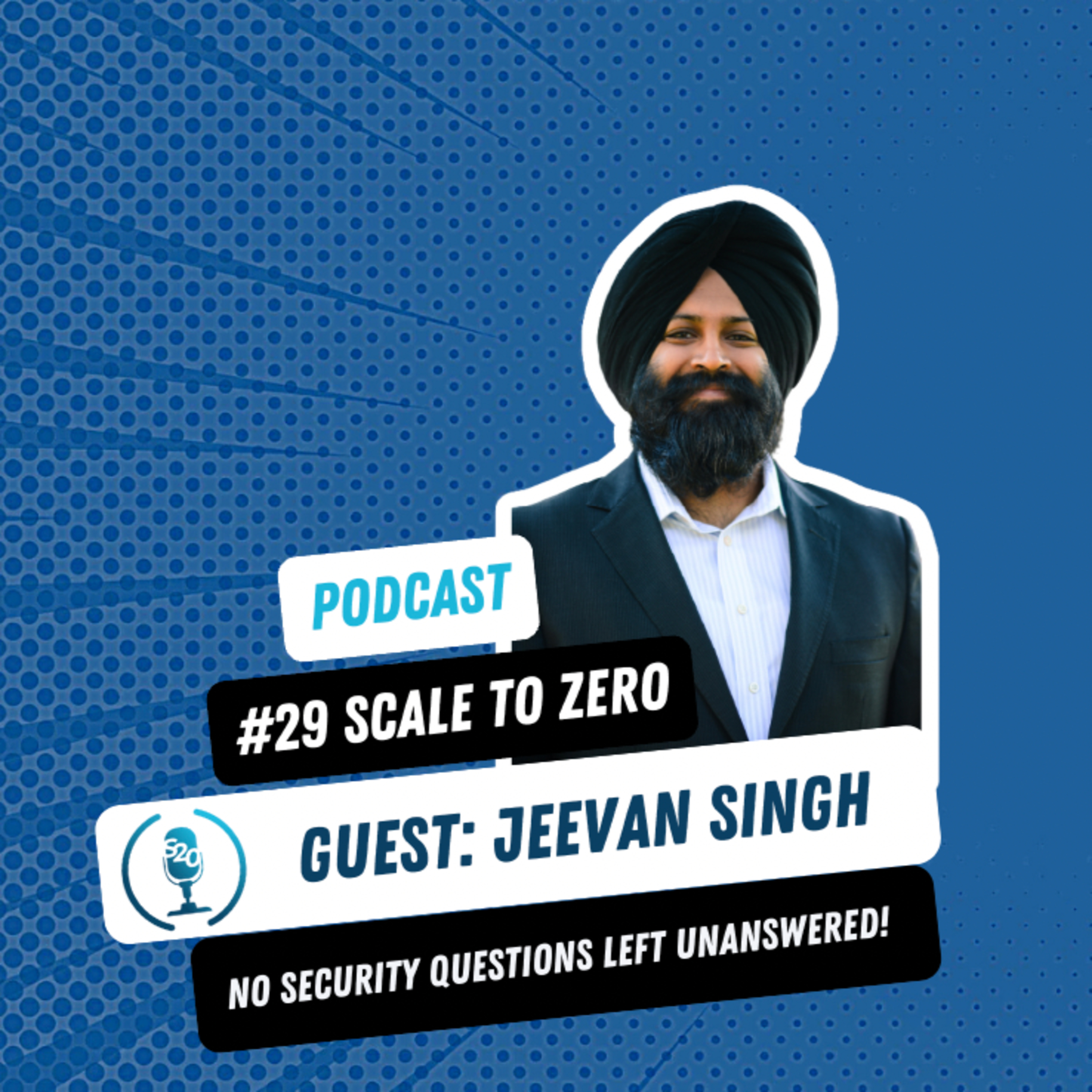 Understanding Threat Modeling | Ep 29 with Jeevan Singh | Scale to Zero | Cloud Security Podcast episode artwork