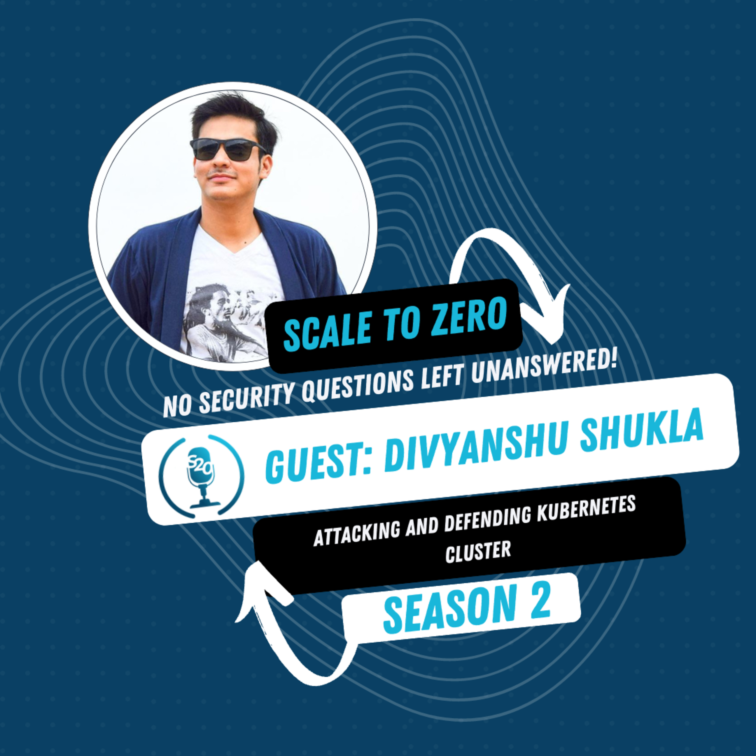 Attacking and Defending Kubernetes Cluster | Divyanshu Shukla | S2 Ep8 Part 1 | Scaletozero episode artwork