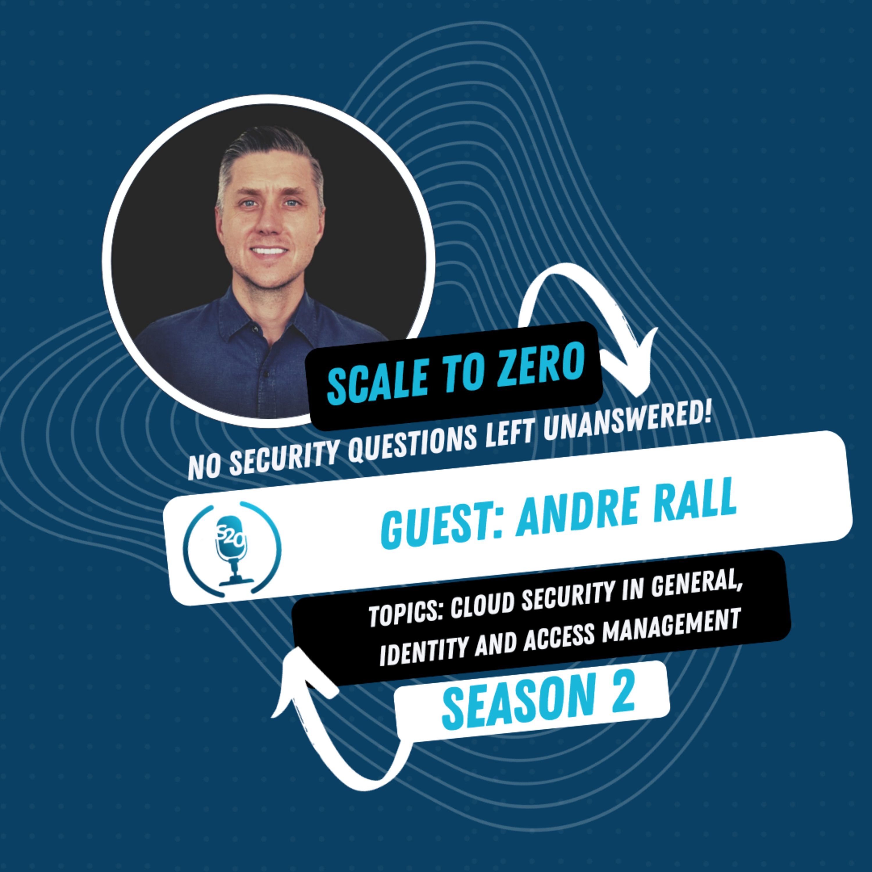 Unlock the Secrets to Successful Cloud Security with Andre Rall | S2 Ep23 | Podcast | ScaletoZero episode artwork
