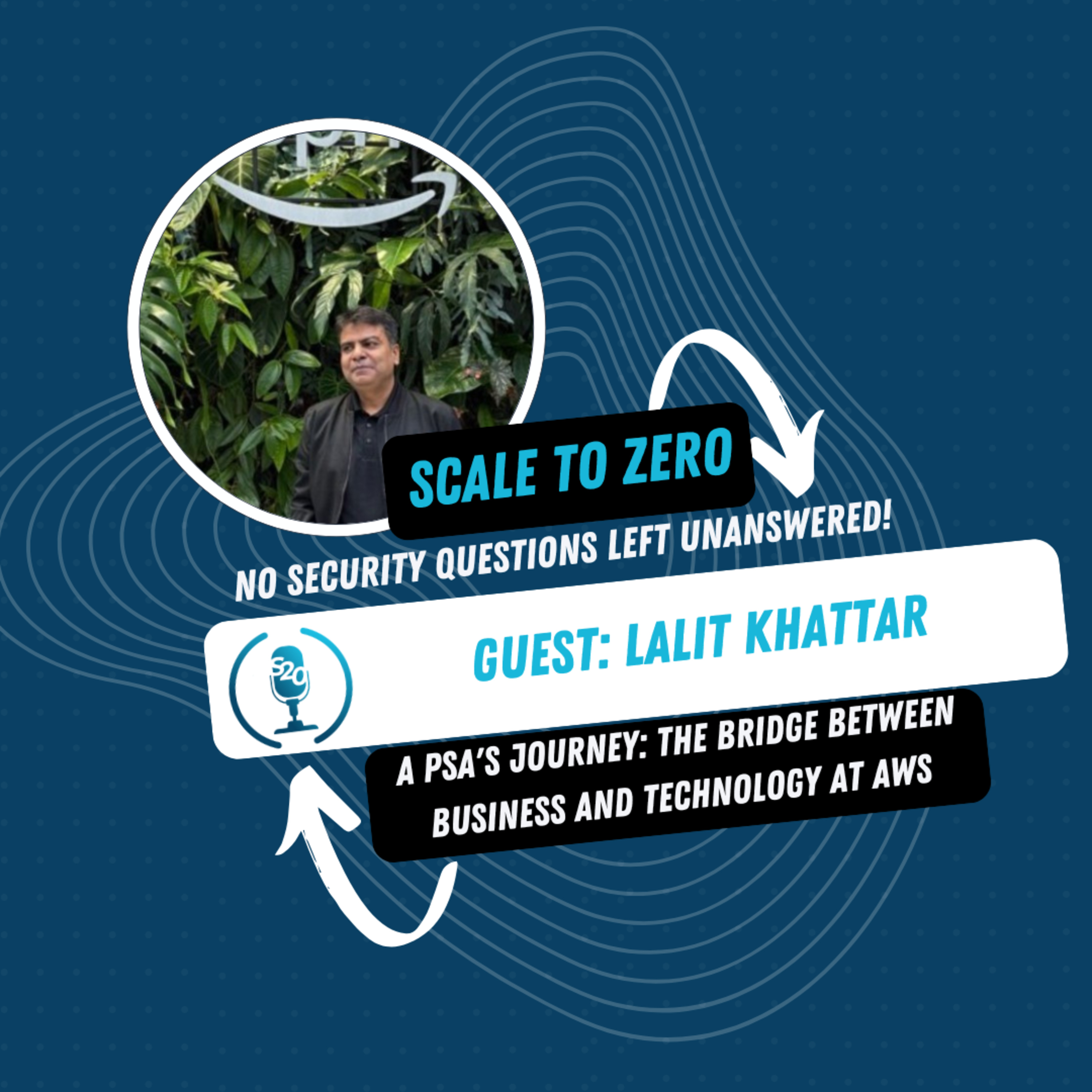 A PSA's Journey - Bridge Between Business and Technology at AWS | Ft. Lalit Khatter | ScaleToZero Business episode artwork