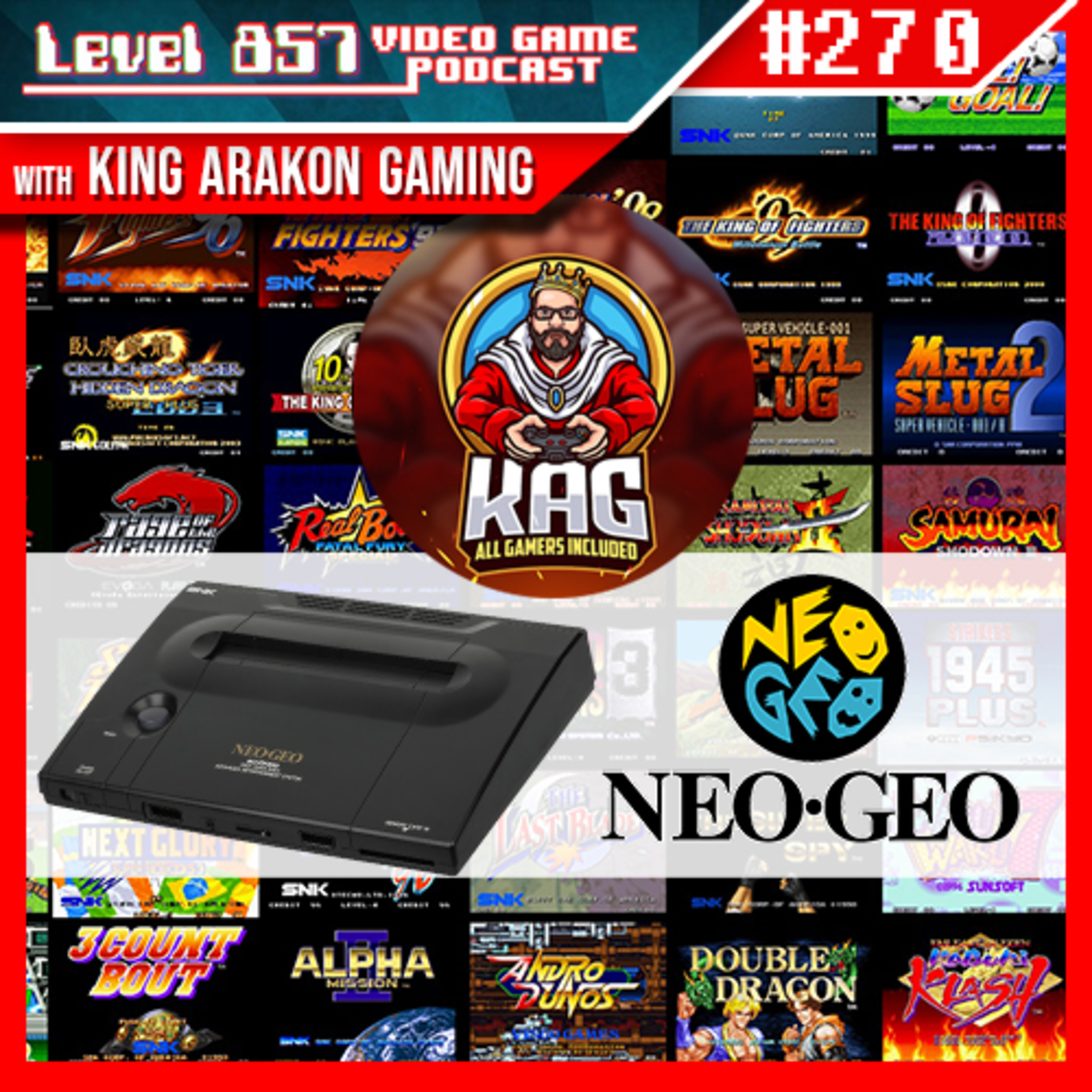 We Discuss The Neo-Geo's Impact w/ King Arakon Gaming! episode artwork