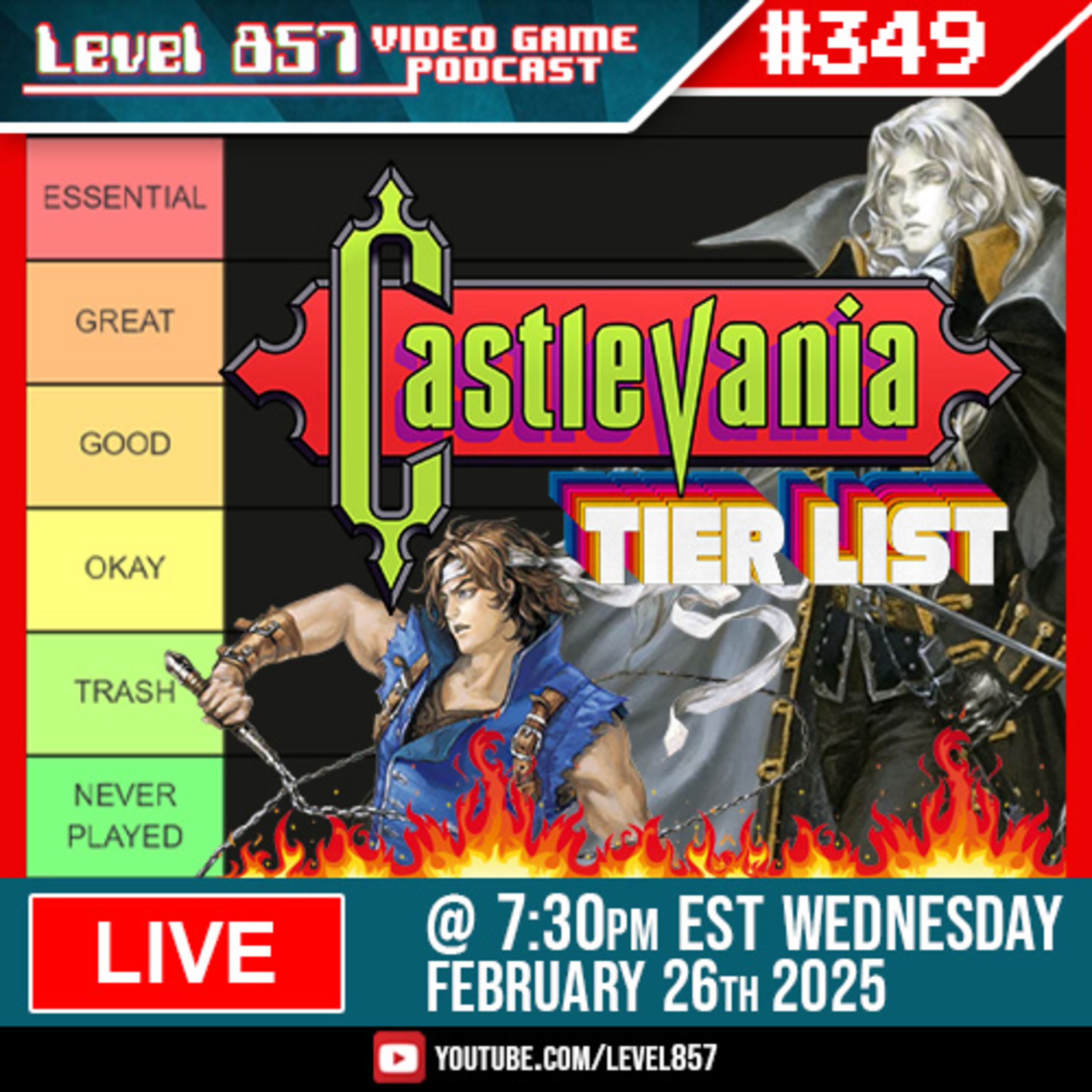 See Which Games Slay In Our Ultimate Castlevania Tier List! episode artwork