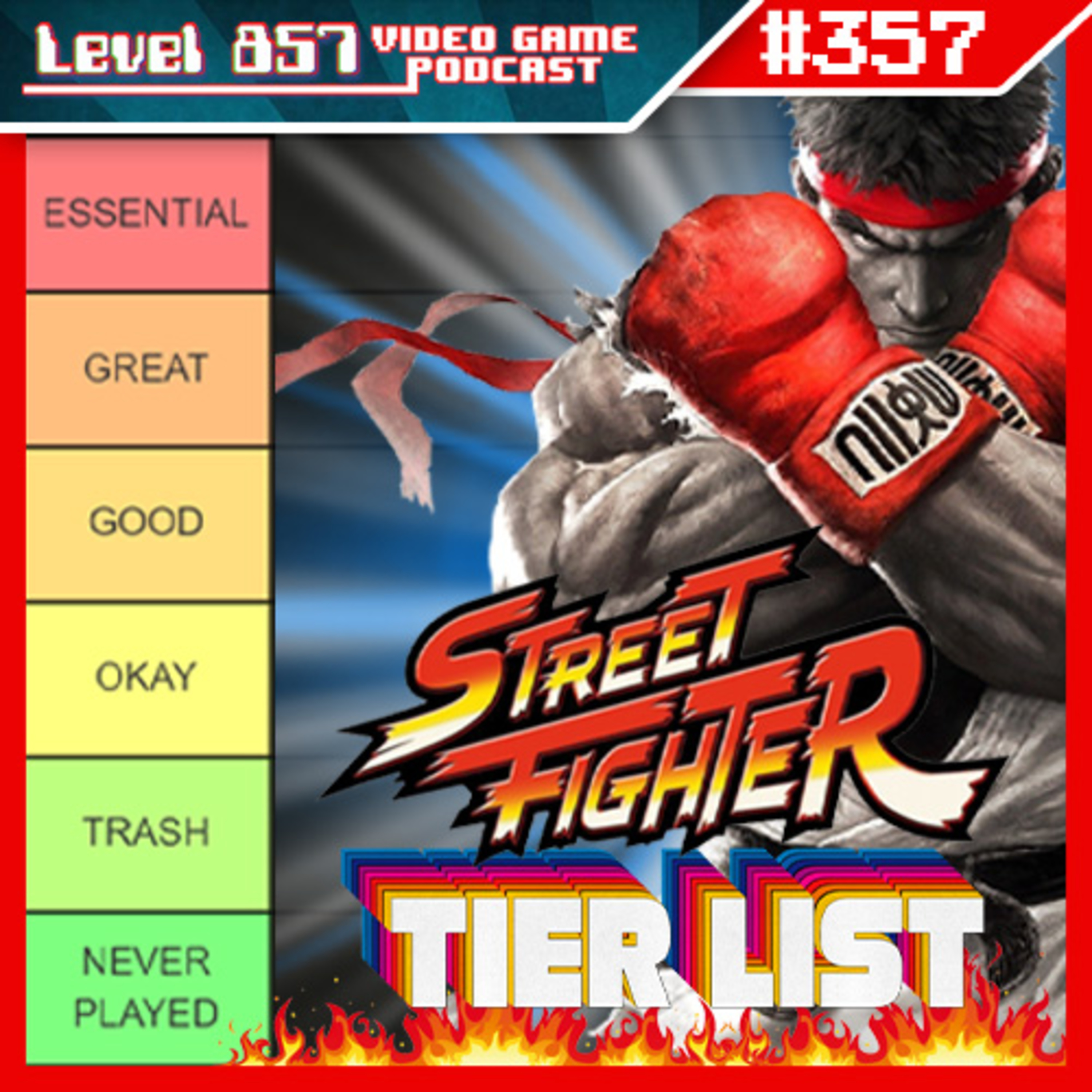 The Ultimate Street Fighter Ranked Tier List!