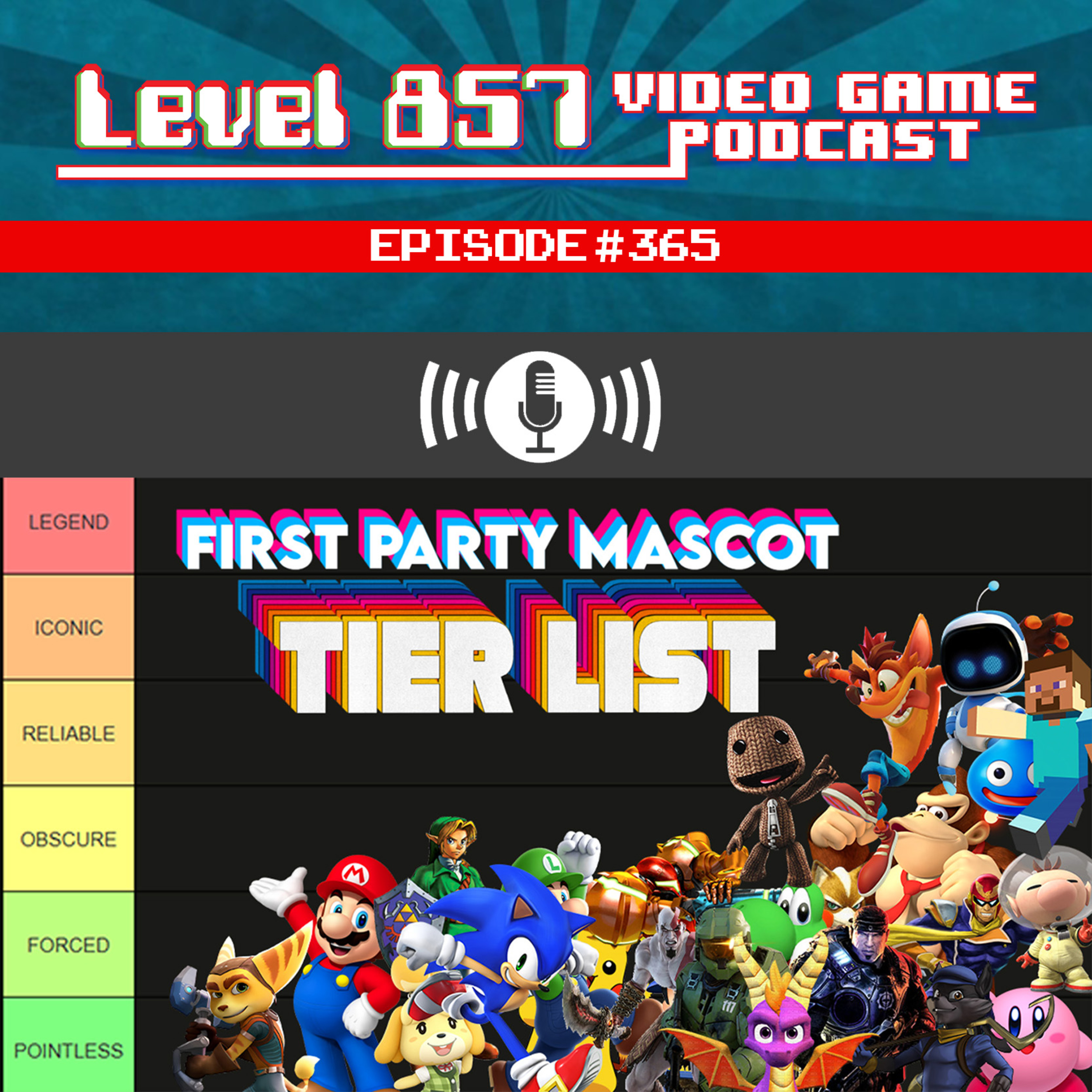 Our Ultimate First Party Mascot Ranked Tier List! episode artwork