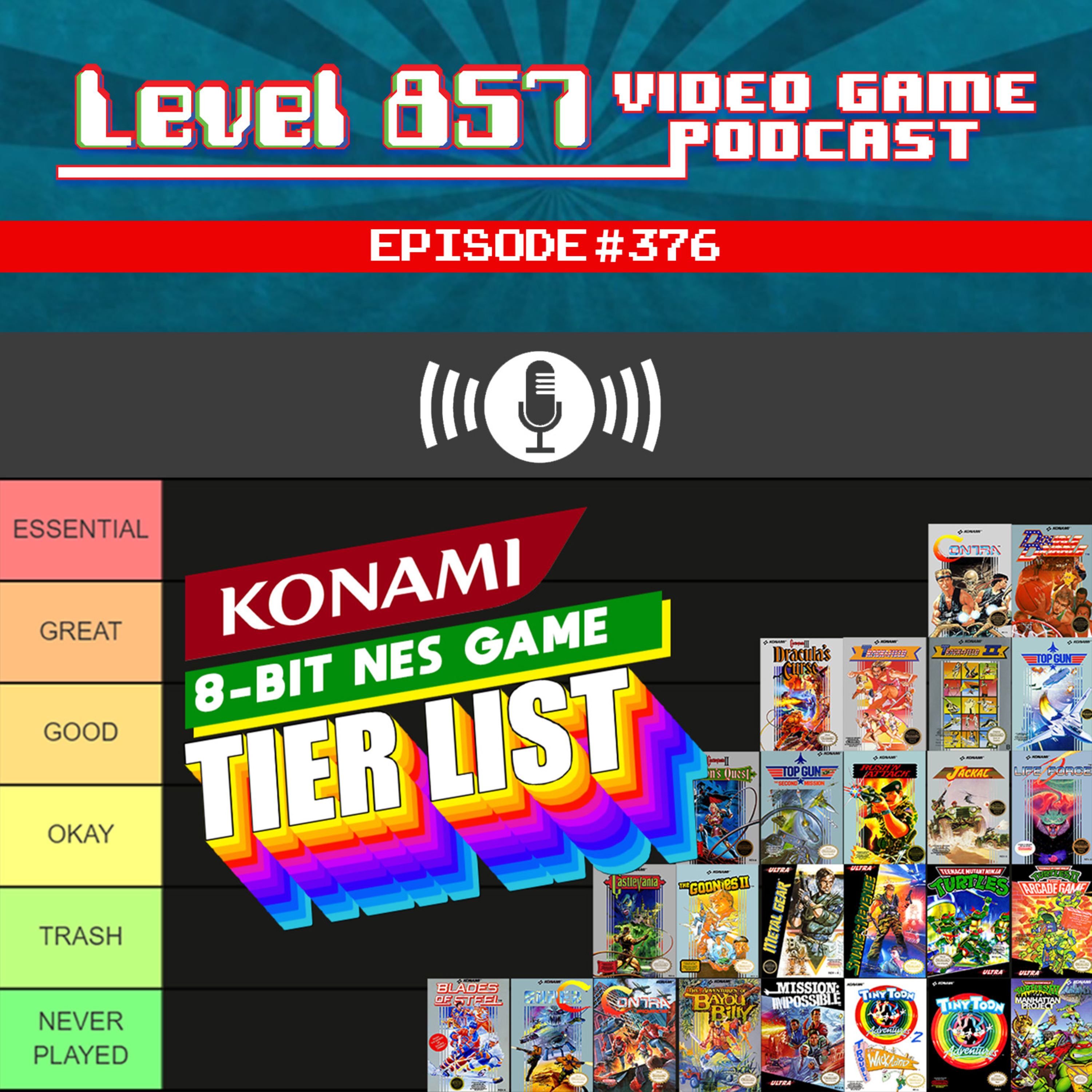 We Concoct The Ultimate Konami NES Video Game Tier List!