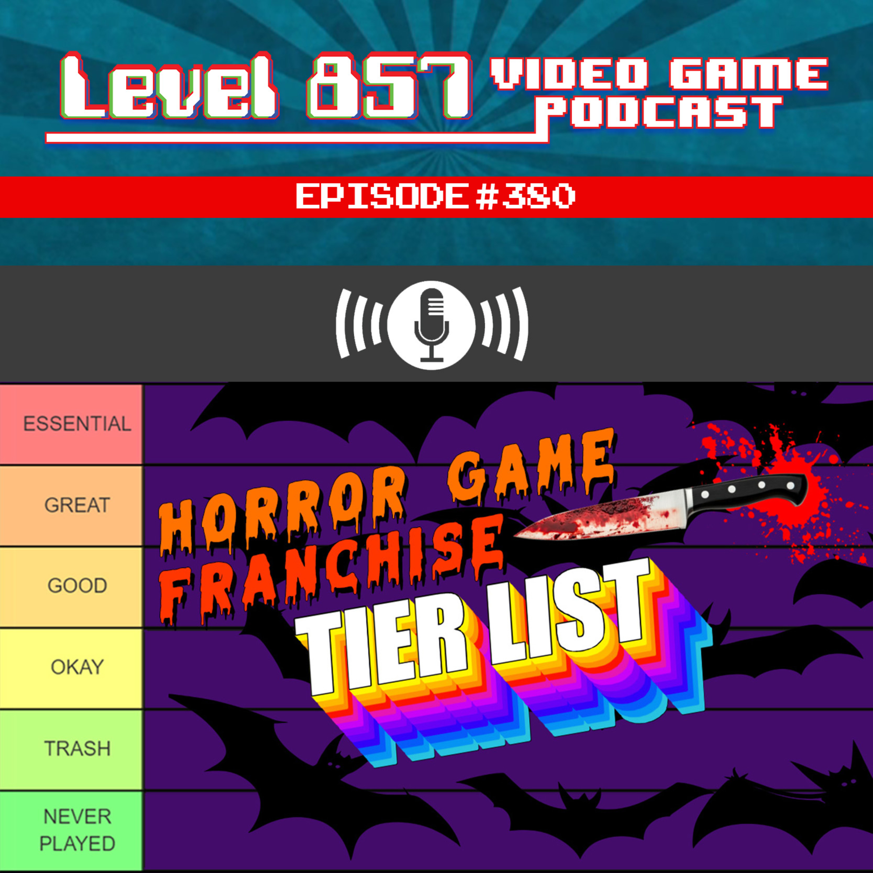 The Ultimate Ranked Horror Video Game Franchise Tier List! episode artwork