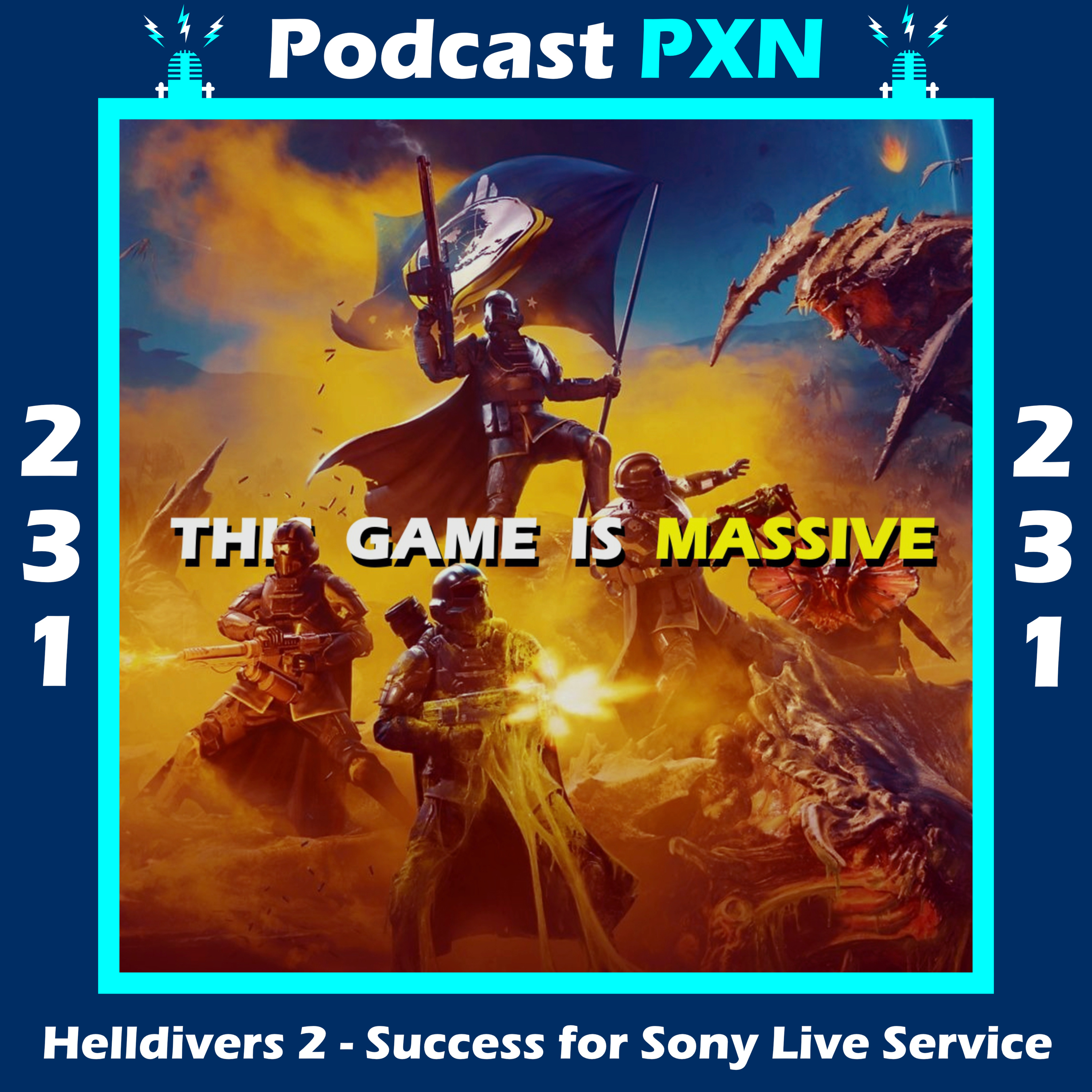 Episode 231: Helldivers 2 - A Huge Success for Sony Live Service episode artwork