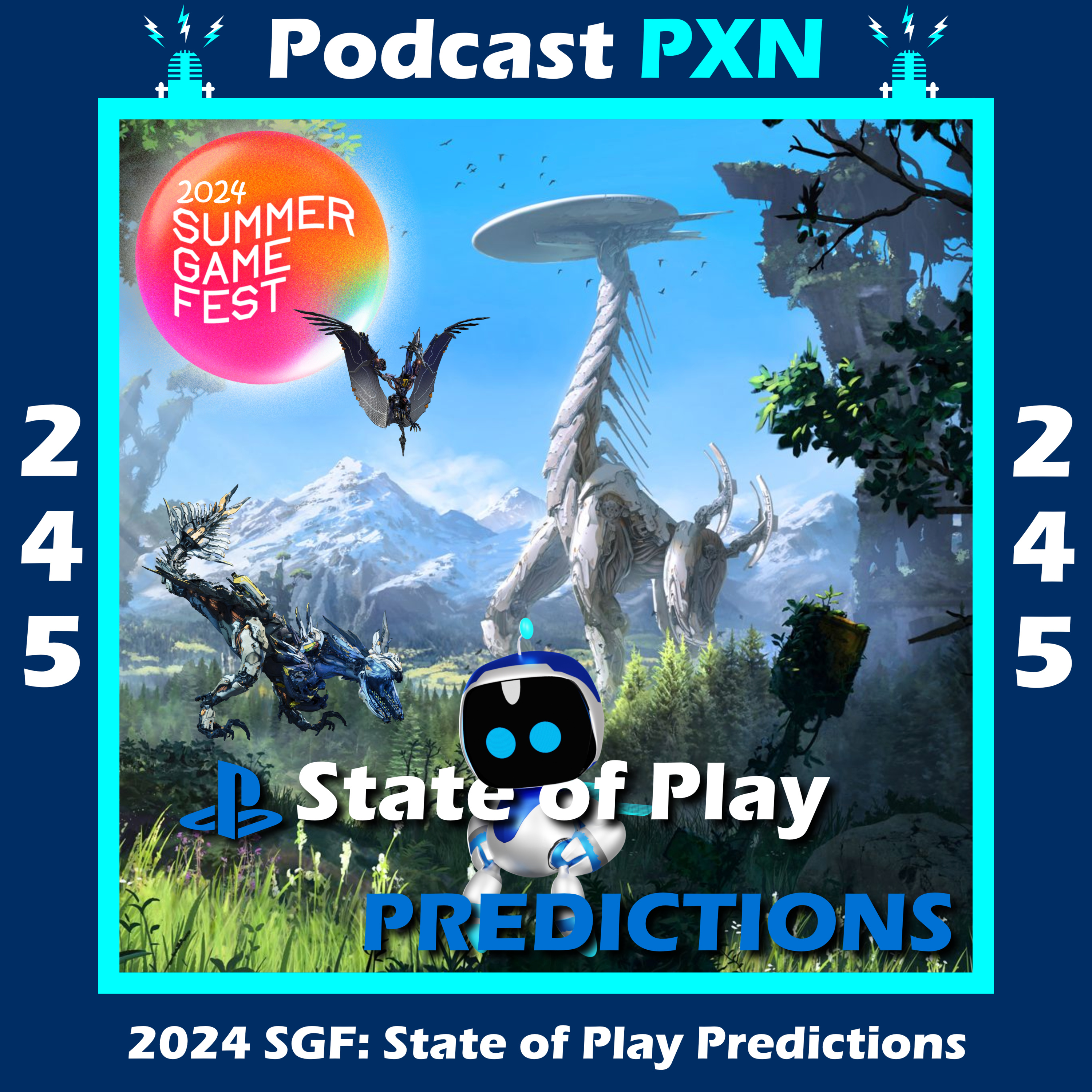 Episode 245: 2024 Summer Game Fest PlayStation State of Play Predictions! episode artwork