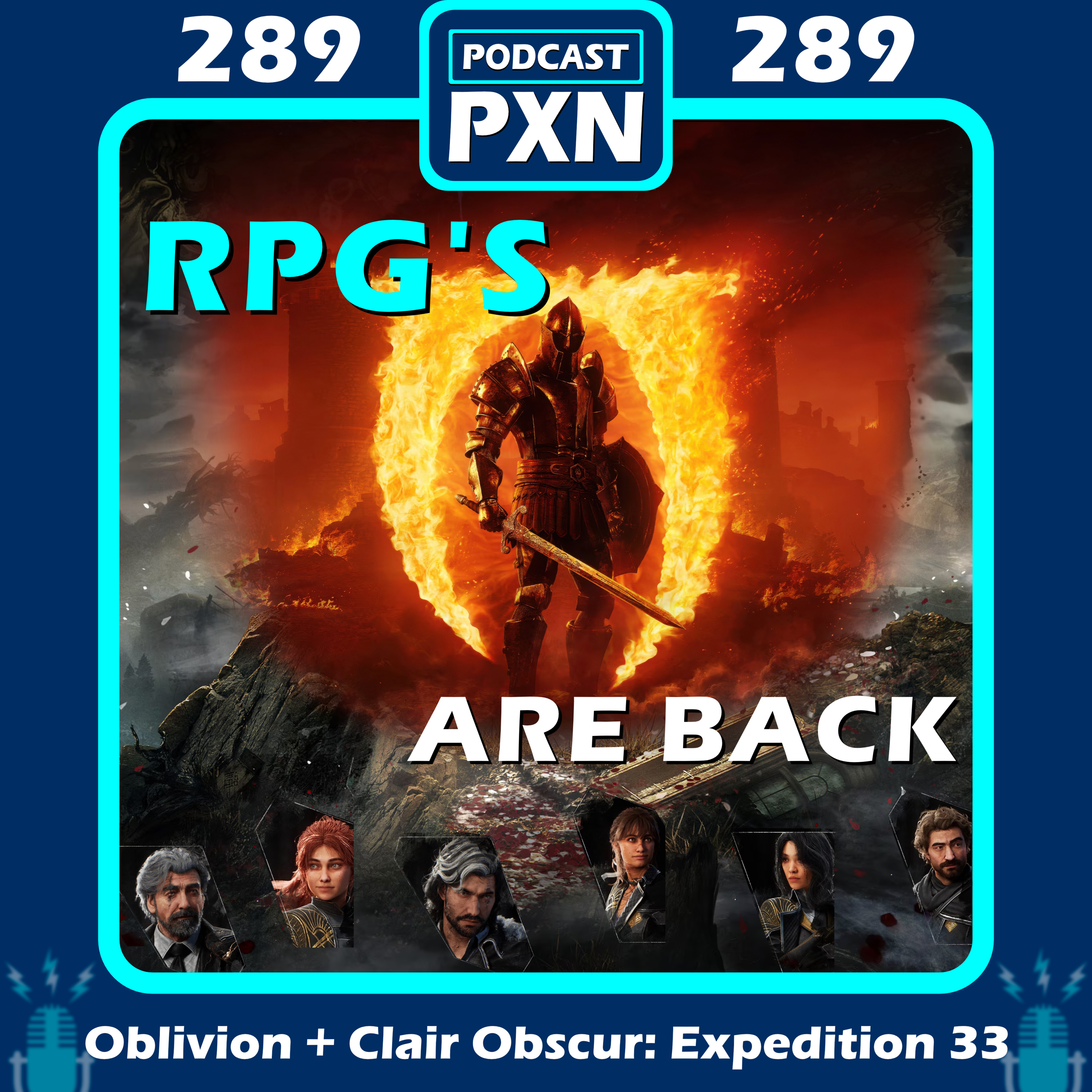 Episode 289: RPG'S ARE BACK! Oblivion Remastered + Clair Obscur: Expedition 33 episode artwork