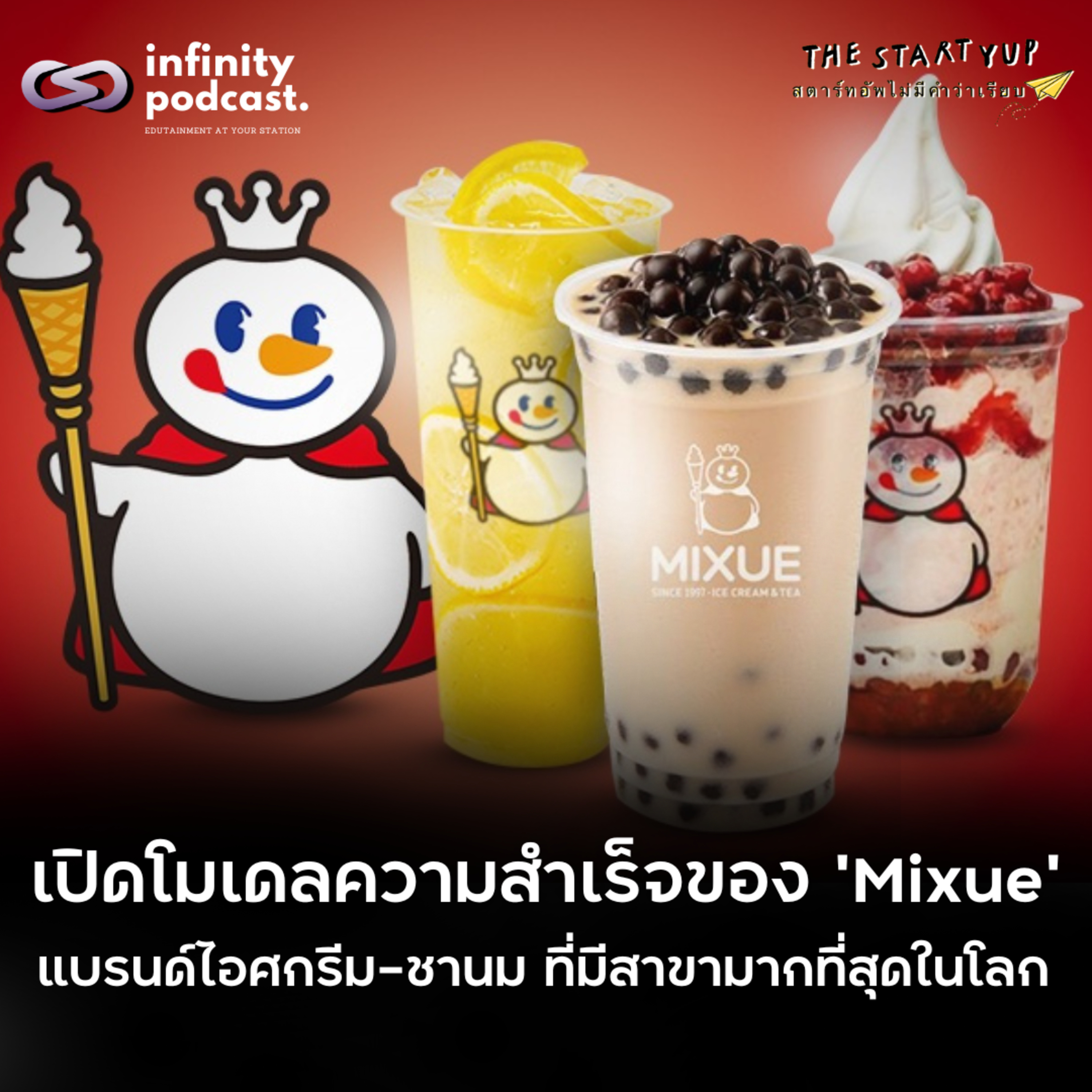 เปิดโมเดลความสำเร็จของ 'Mixue' แบรนด์ไอศกรีม-ชานม ที่มีสาขามากที่สุดในโลก | StartYup EP.241