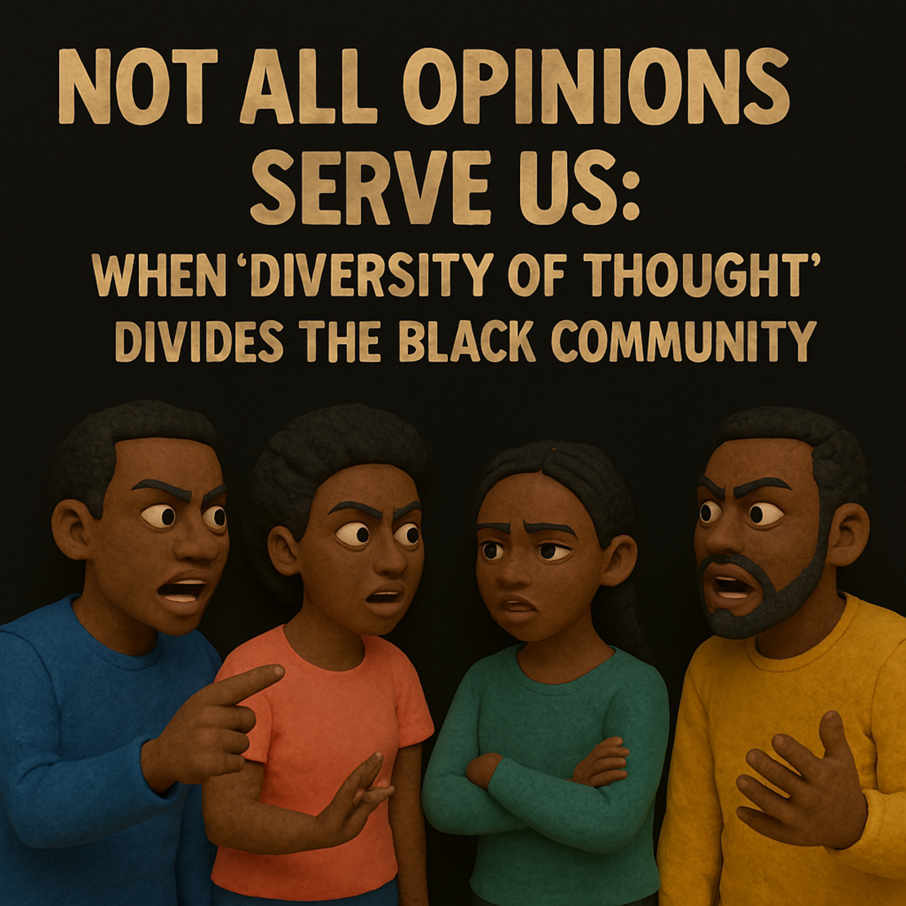 Not All Opinions Serve Us: When 'Diversity of Thought' Divides the Black Community