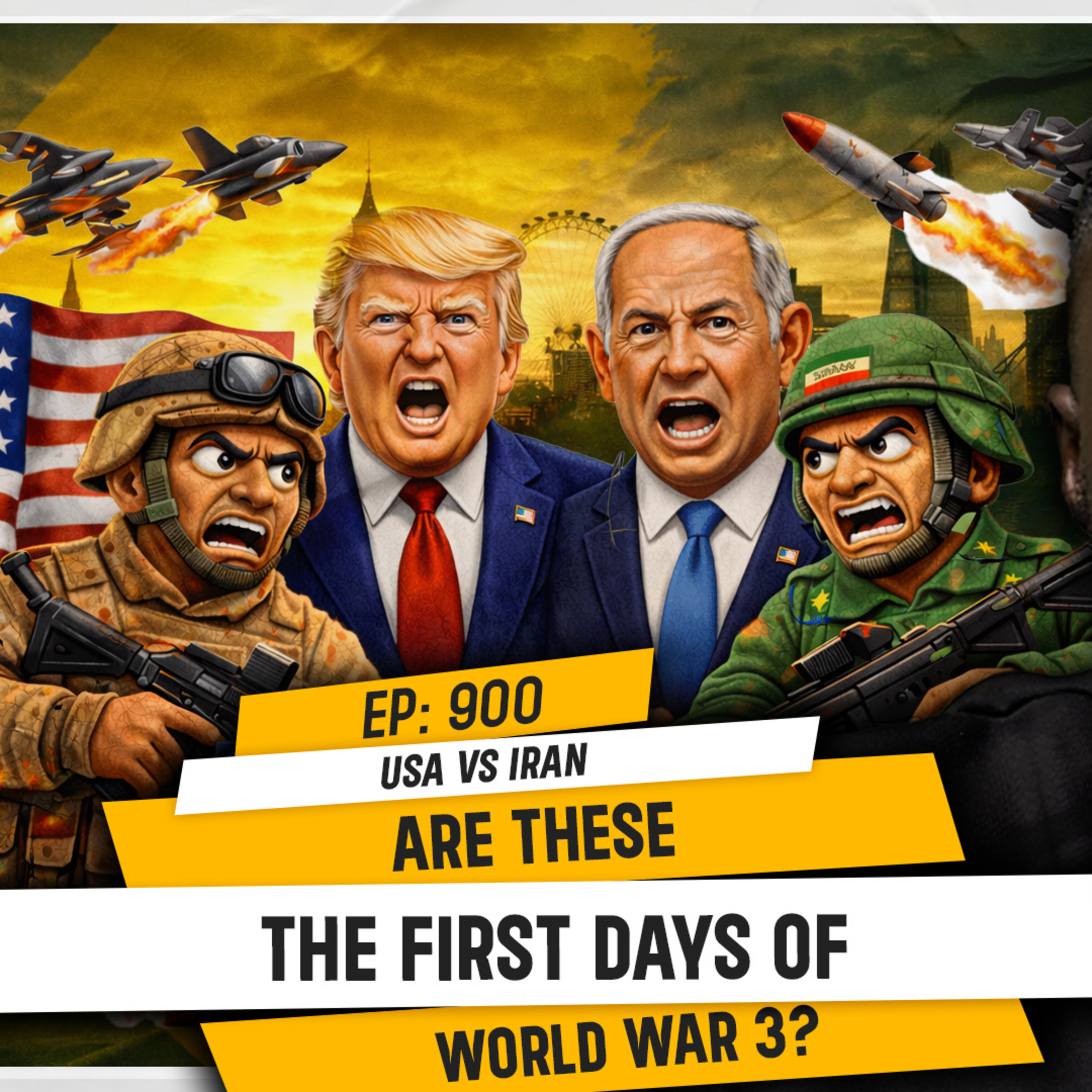 USA VS IRAN: ARE THESE THE FIRST DAYS OF WORLD WAR 3 | TDA - 900