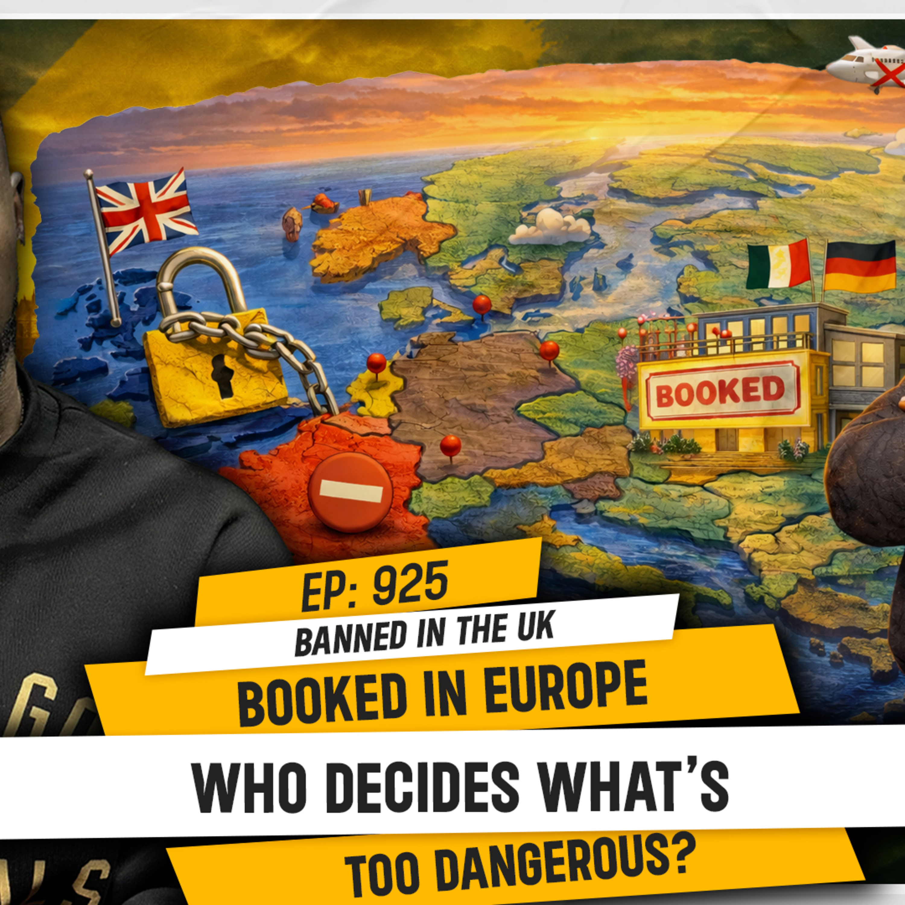BANNED IN THE UK, BOOKED IN EUROPE WHO DECIDES WHAT’S TOO DANGEROUS? | TDA - 925 #kanyewest