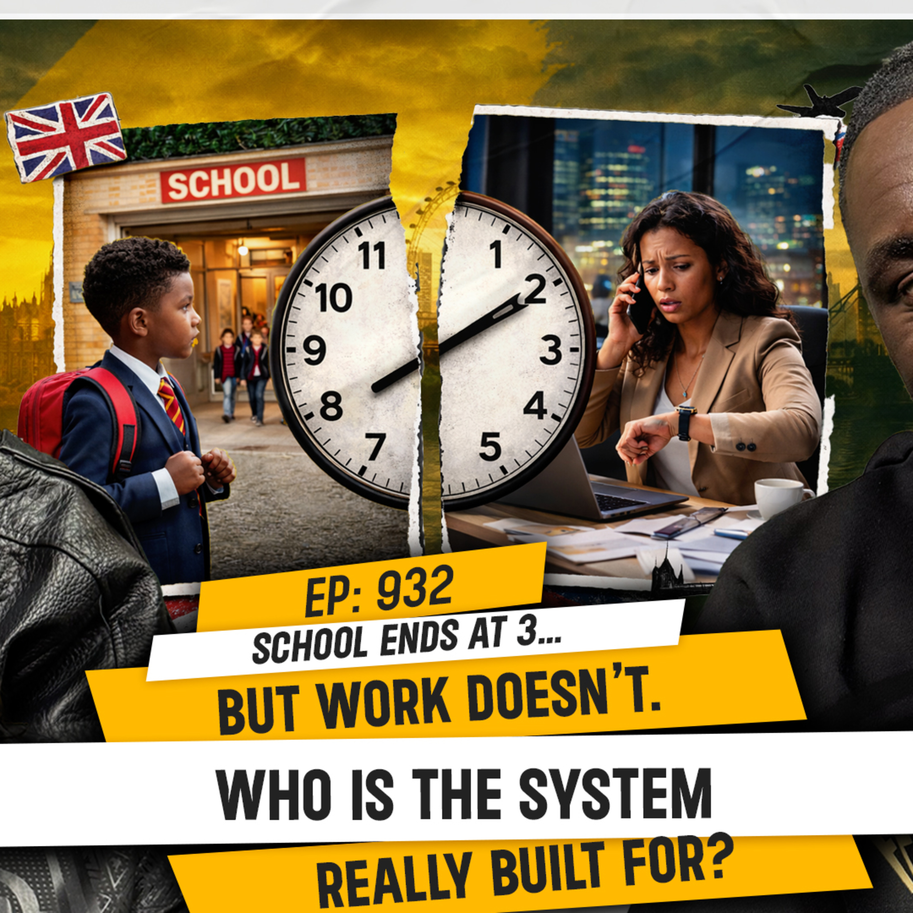 SCHOOL ENDS AT 3… BUT WORK DOESN’T. WHO IS THE SYSTEM REALLY BUILT FOR? | TDA - 932