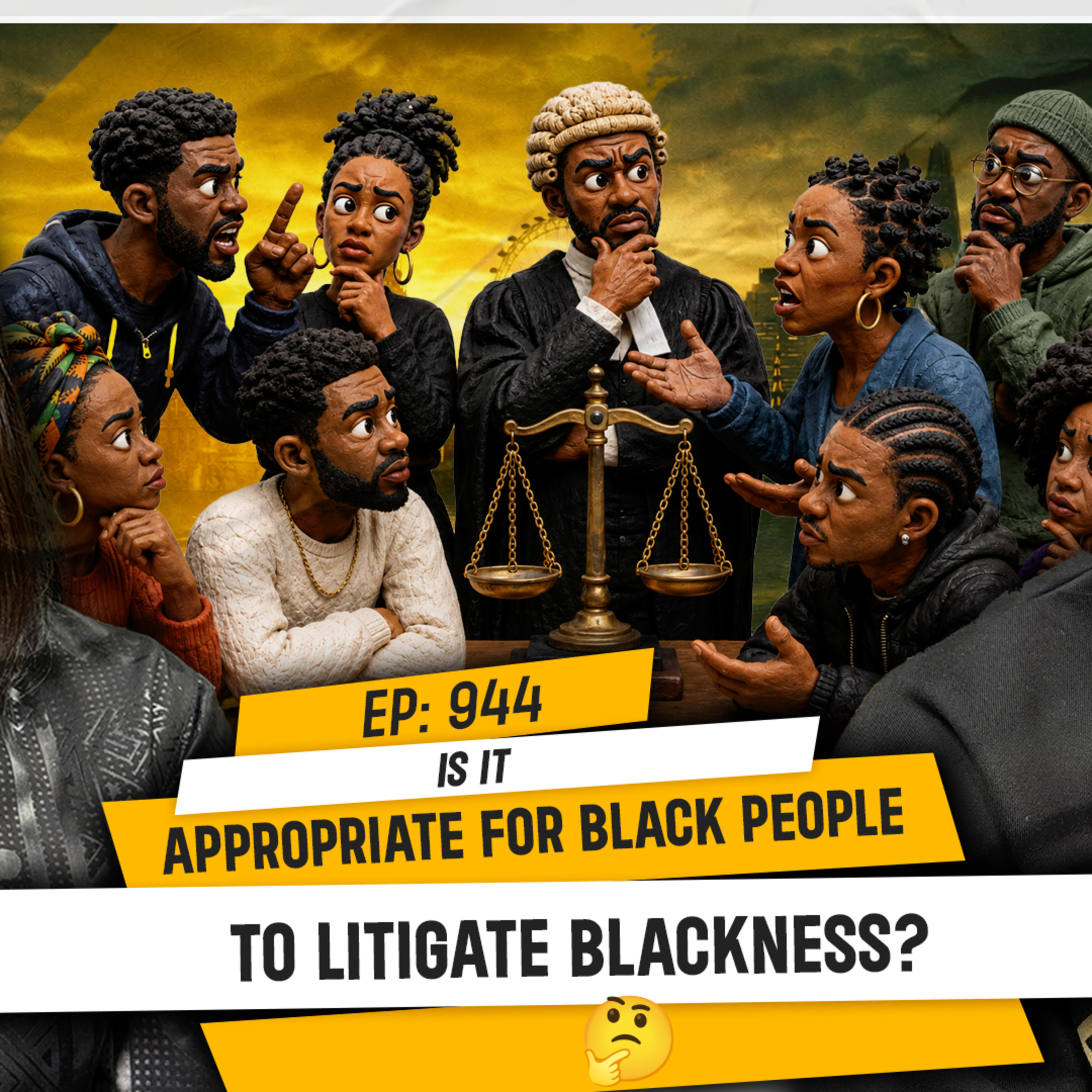 IS IT APPROPRIATE FOR BLACK PEOPLE TO LITIGATE BLACKNESS? | TDA - 944