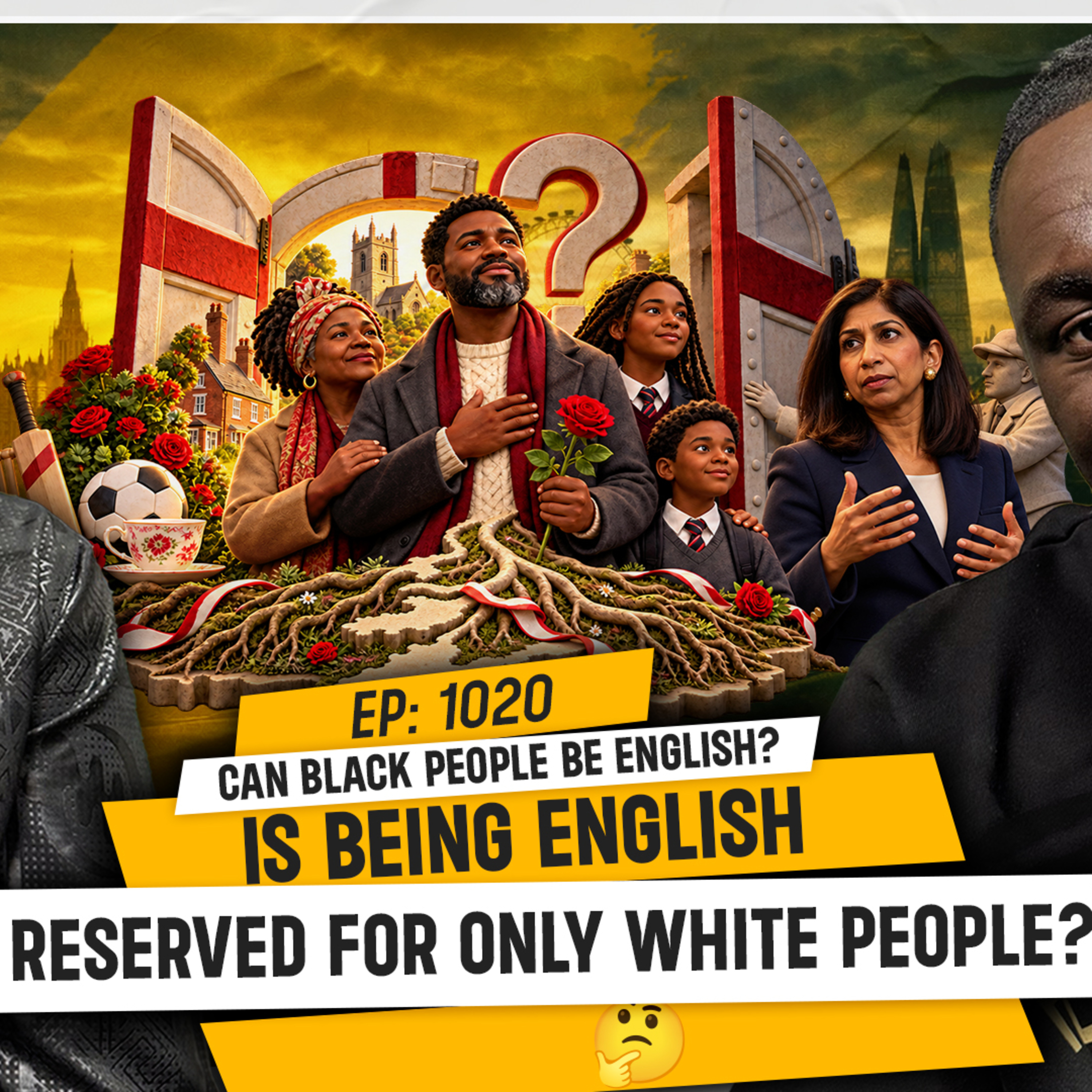 Can Black People Be English? Is Being English Reserved for Only White People? | TDA - 1020 episode artwork