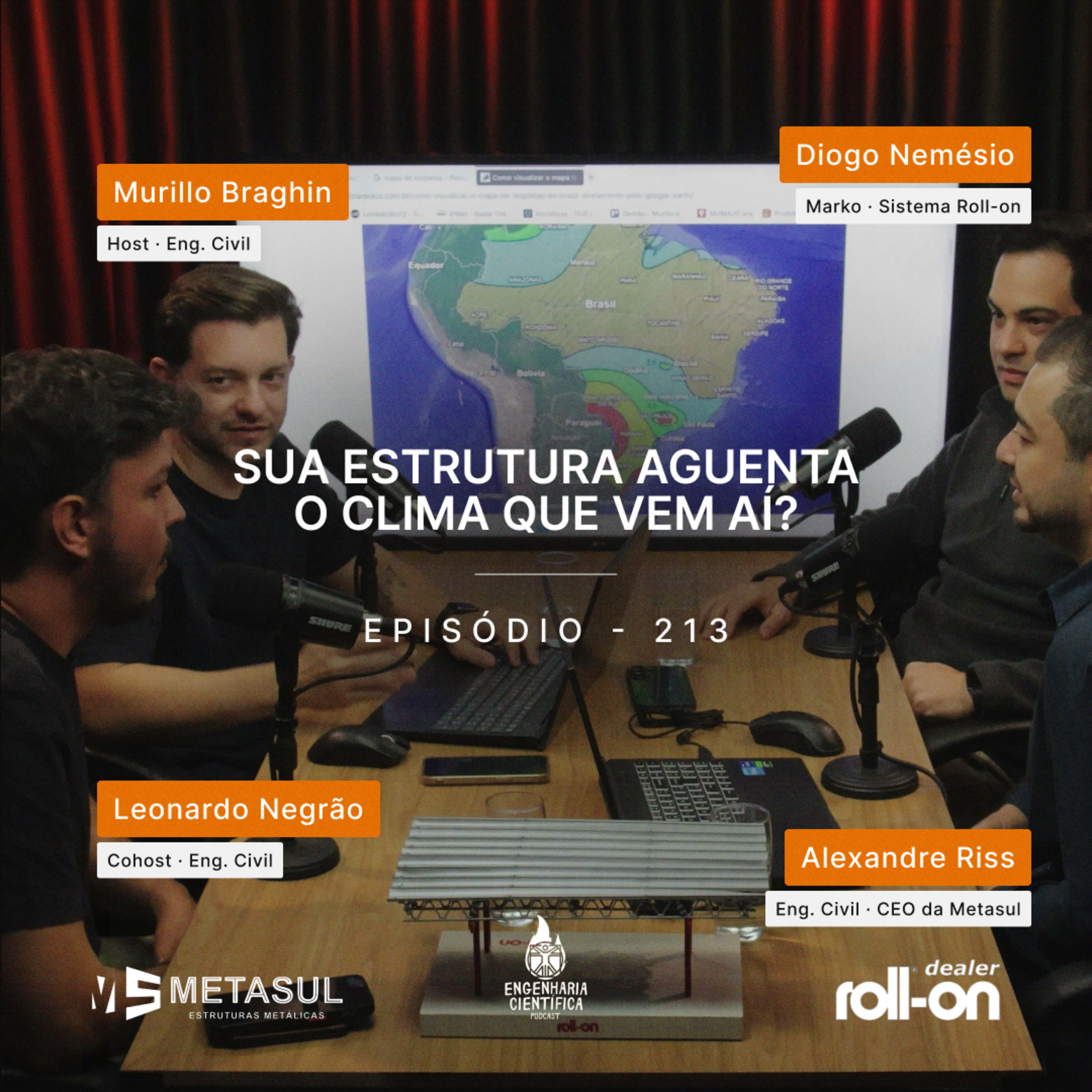 #213 SUA ESTRUTURA AGUENTA O CLIMA QUE VEM AÍ? episode artwork