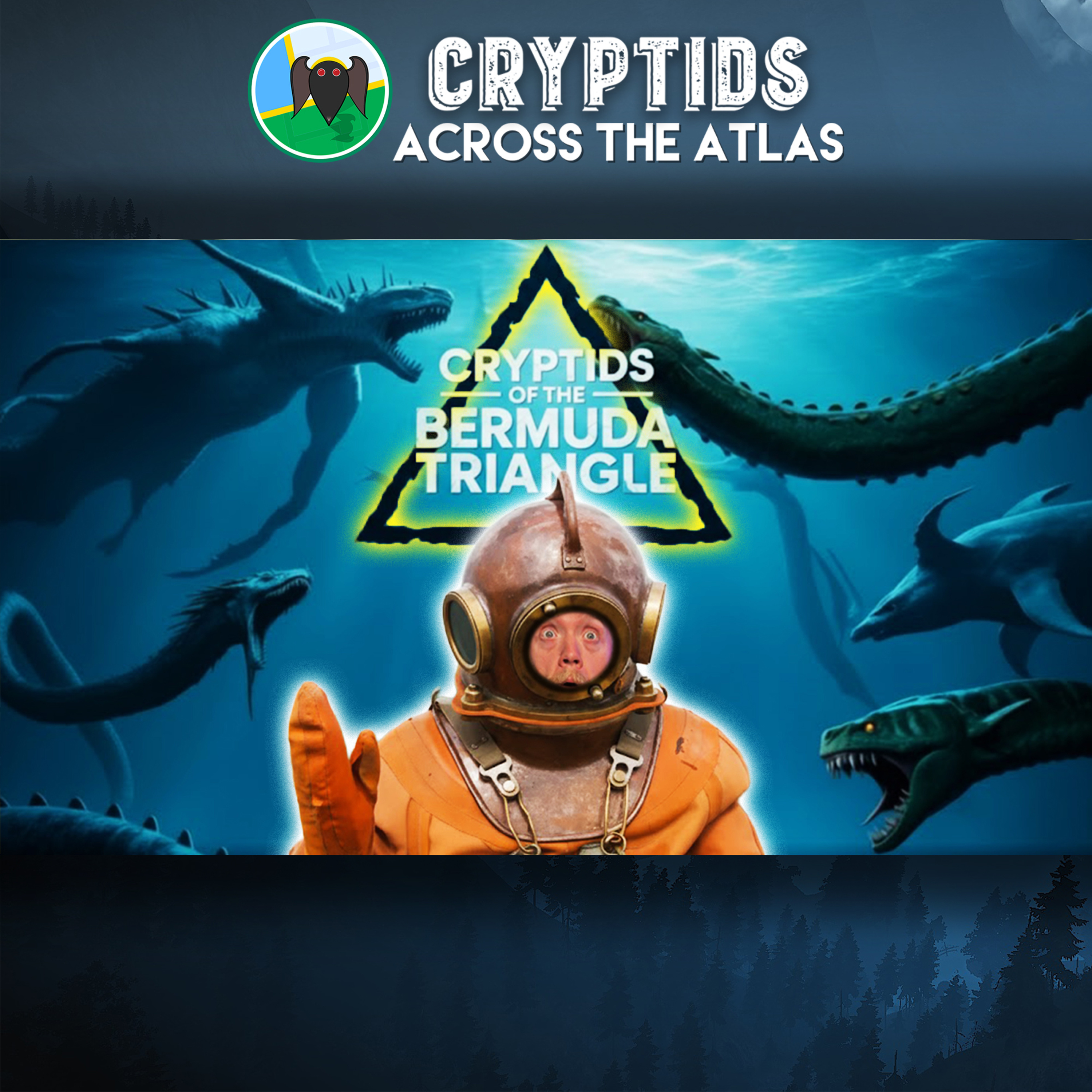 Cryptid Triangle Design Every Cryptid in The BERMUDA TRIANGLE: Monsters You’ve NEVER Heard Of ...