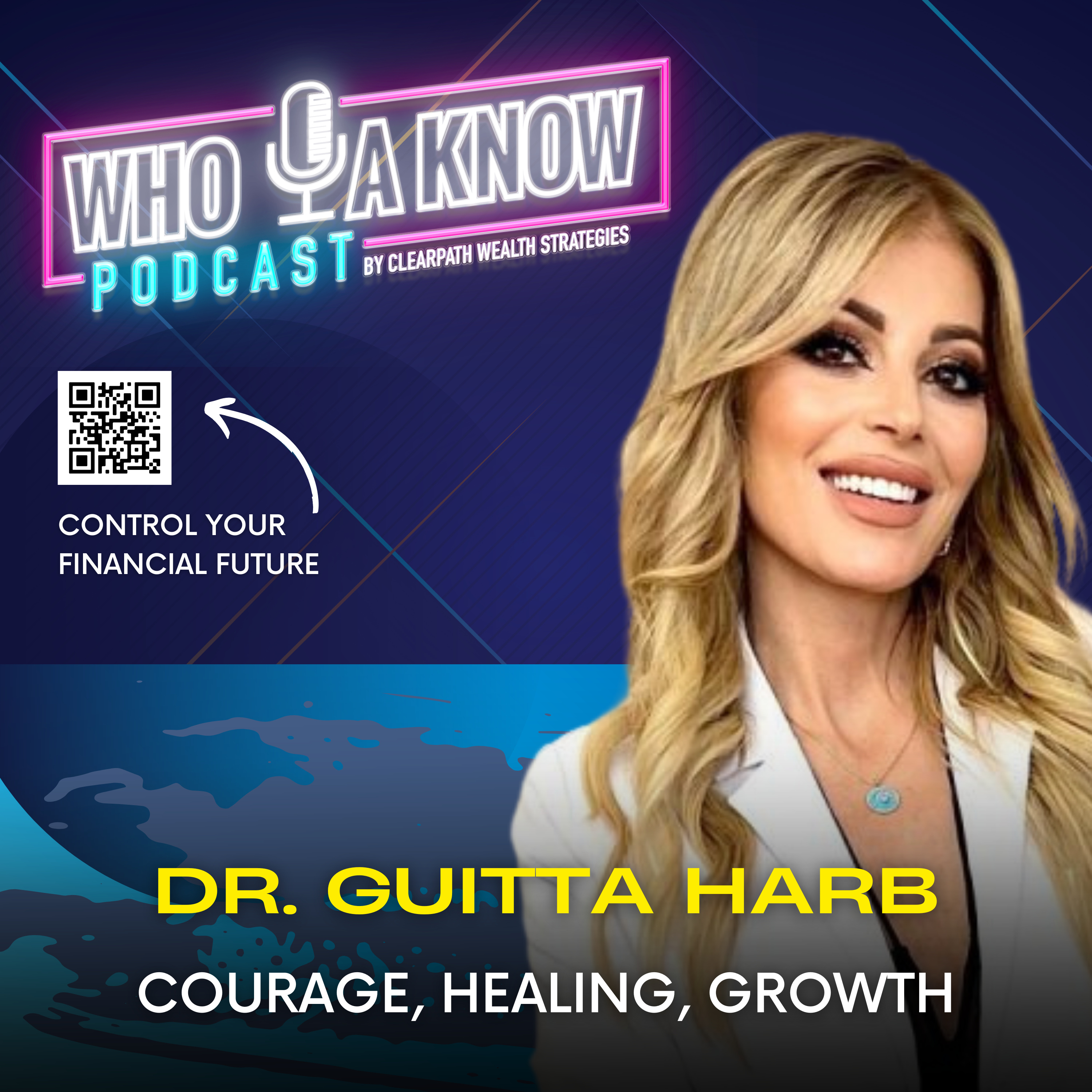 Dr. Guitta Harb | From War Zone to Wellness: Dr. Guitta Harb's Journey of Resilience and Transformation episode artwork