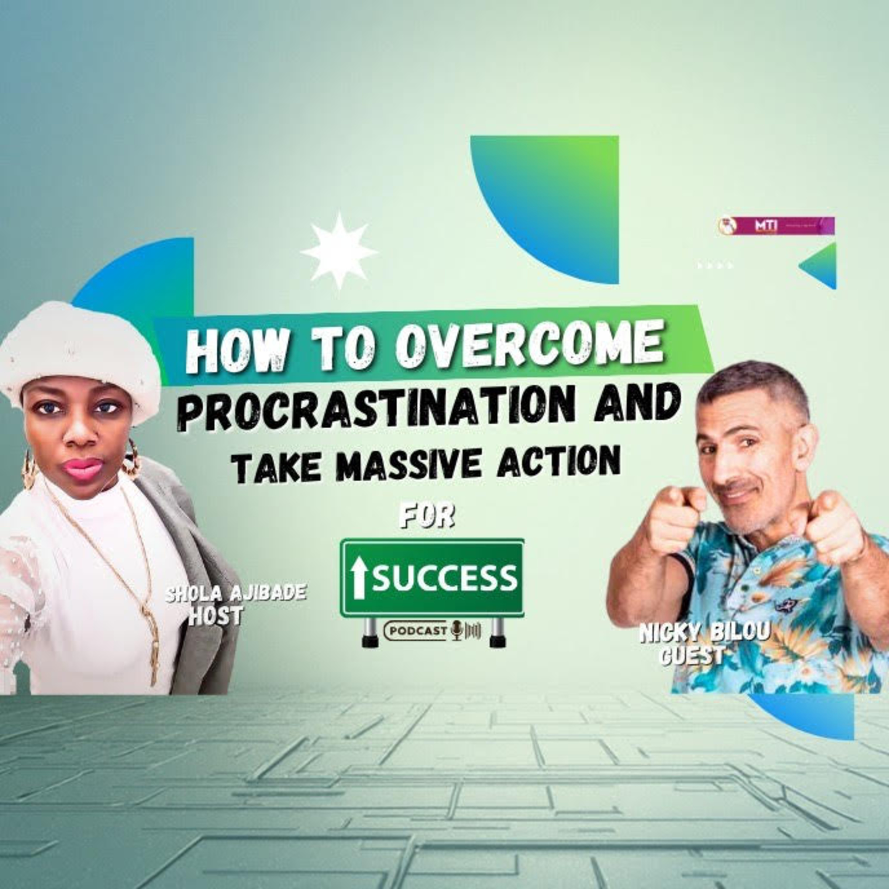 How to Overcome Procrastination and Take Massive Action for Success with Nicky Billou episode artwork