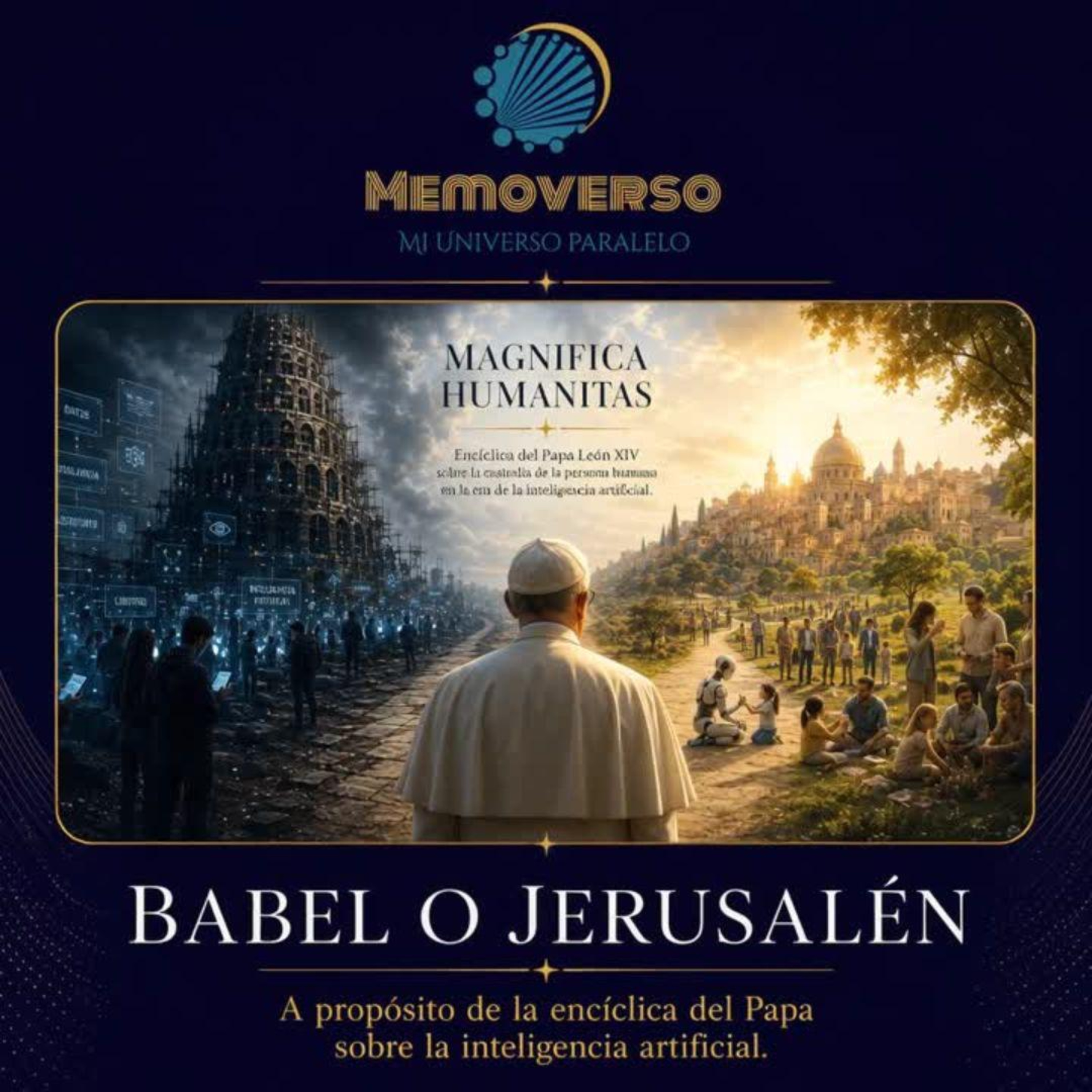Babel o Jerusalén — A propósito de la encíclica del Papa sobre la inteligencia artificial. Babel o Jerusalén — A propósito de la encíclica del Papa sobre la inteligencia artificial.
