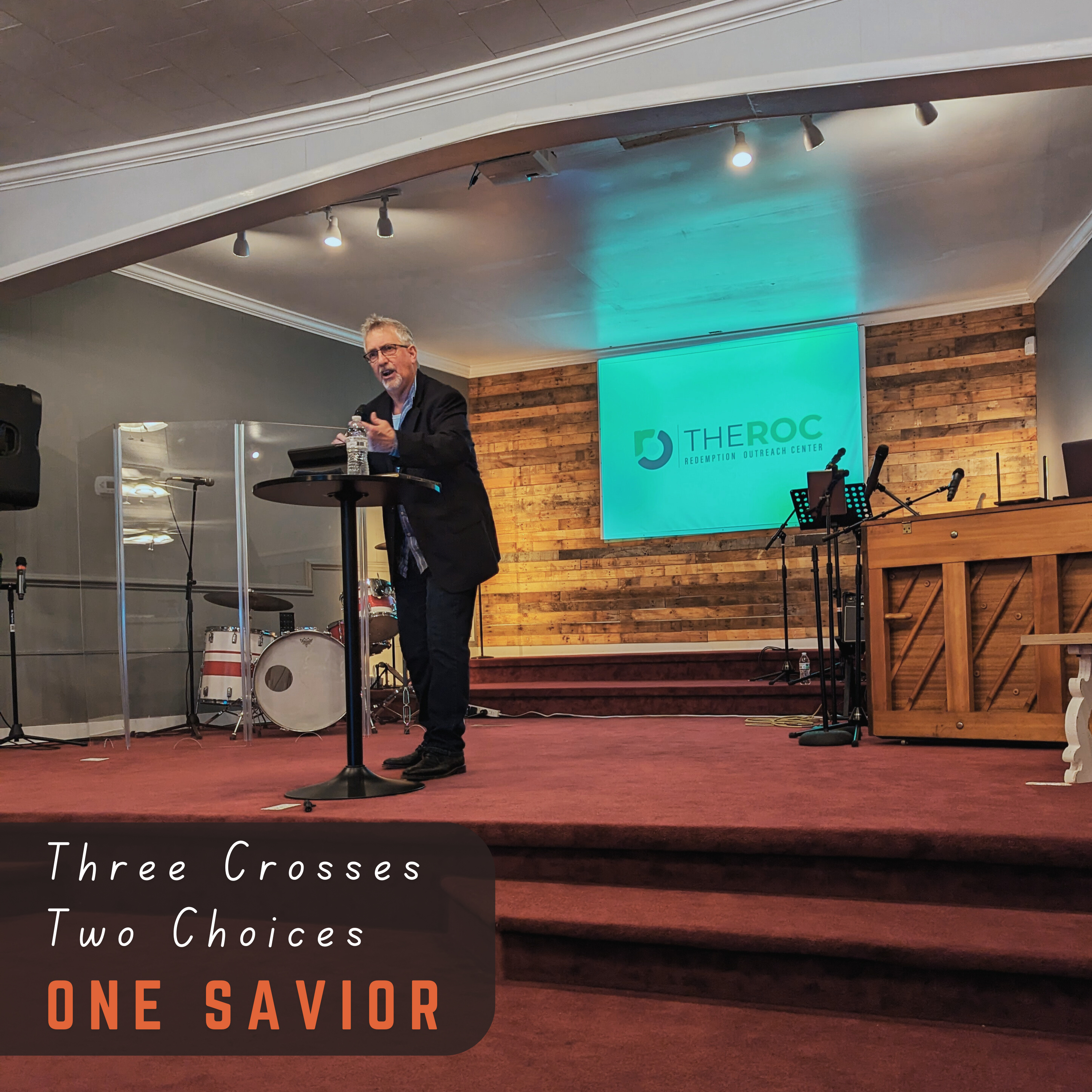 Three Crosses, Two Choices, One Savior