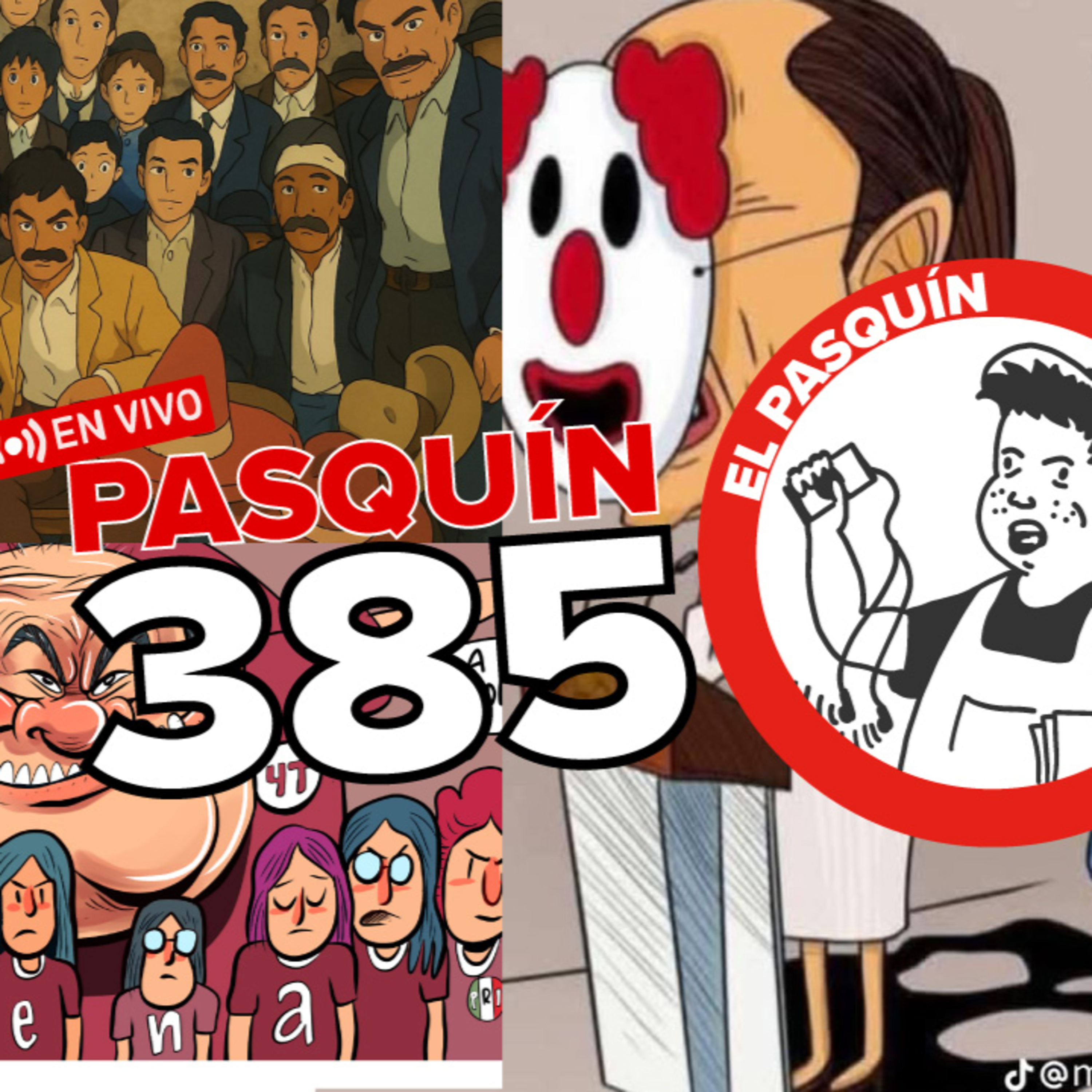 El Pasquín 385. La Cuauhtemiña a la justicia.