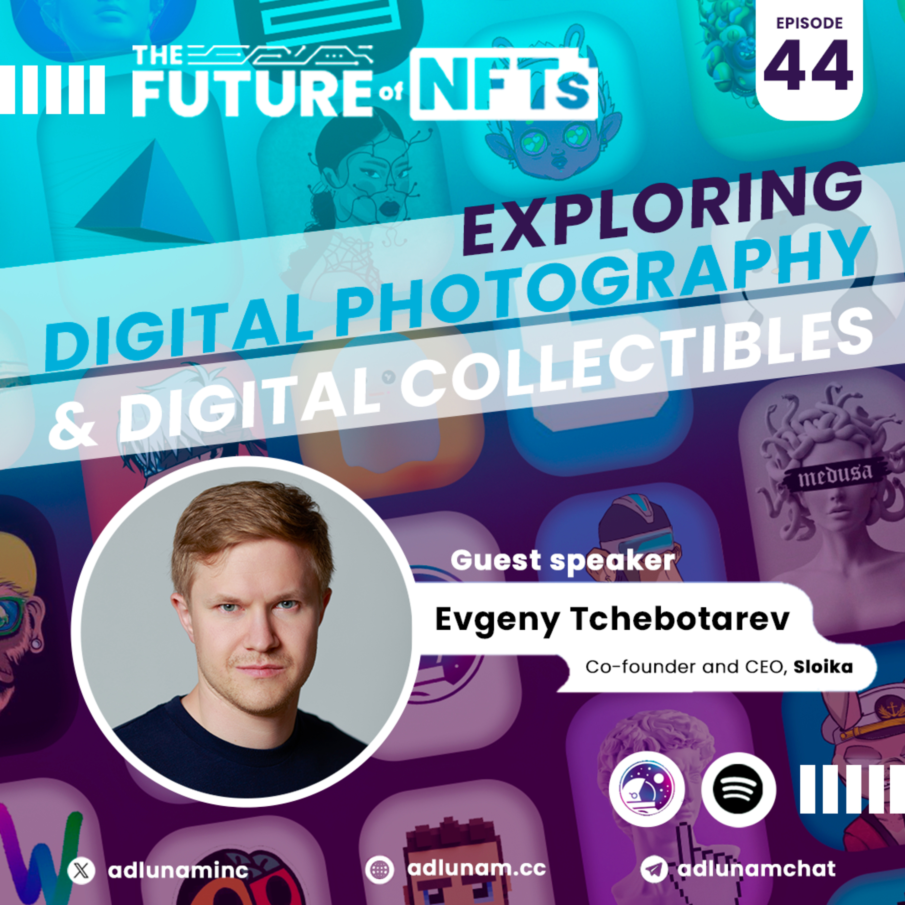 Sloika - Exploring digital photography and digital collectibles episode artwork