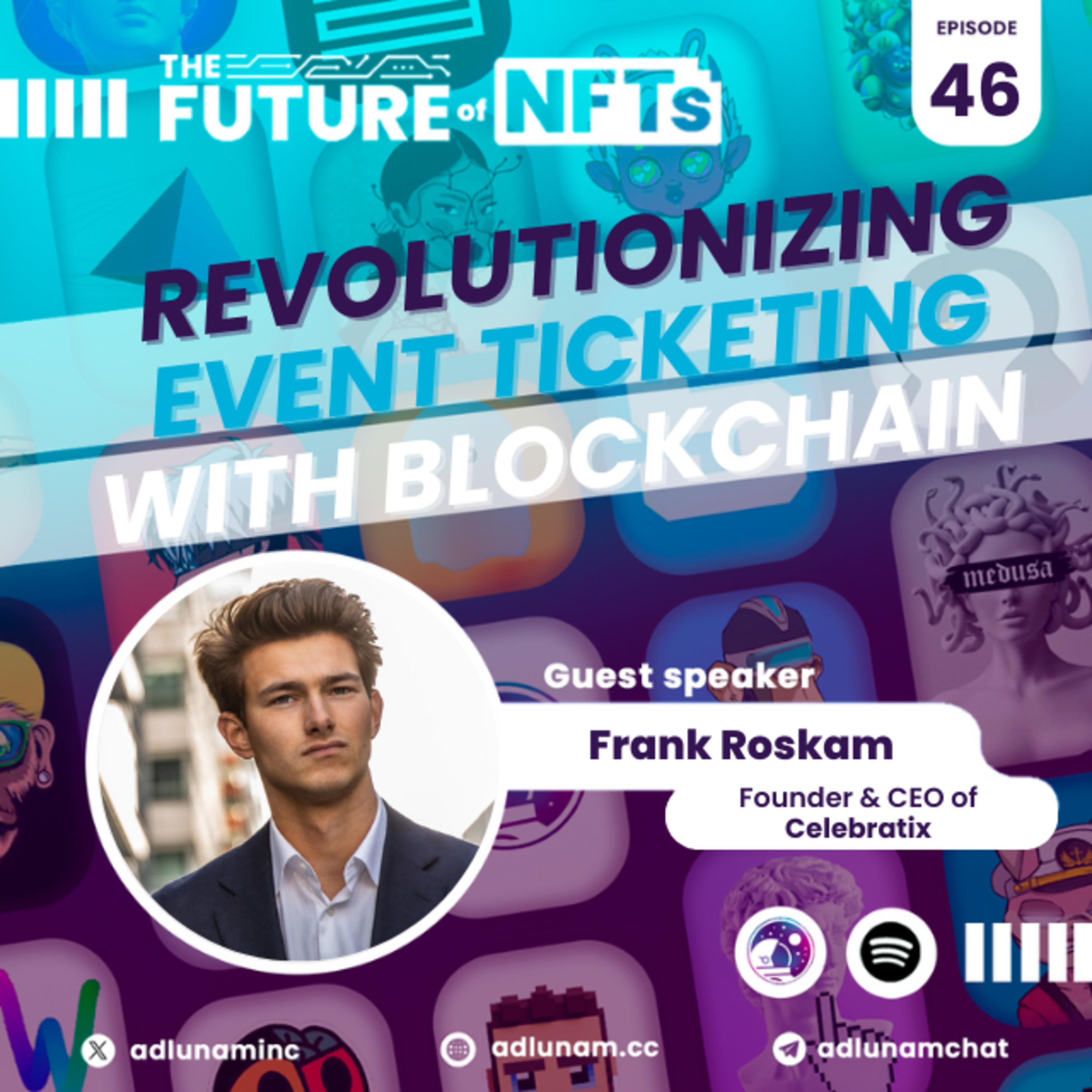 Celebratix - Revolutionizing event Ticketing with Blockchain episode artwork
