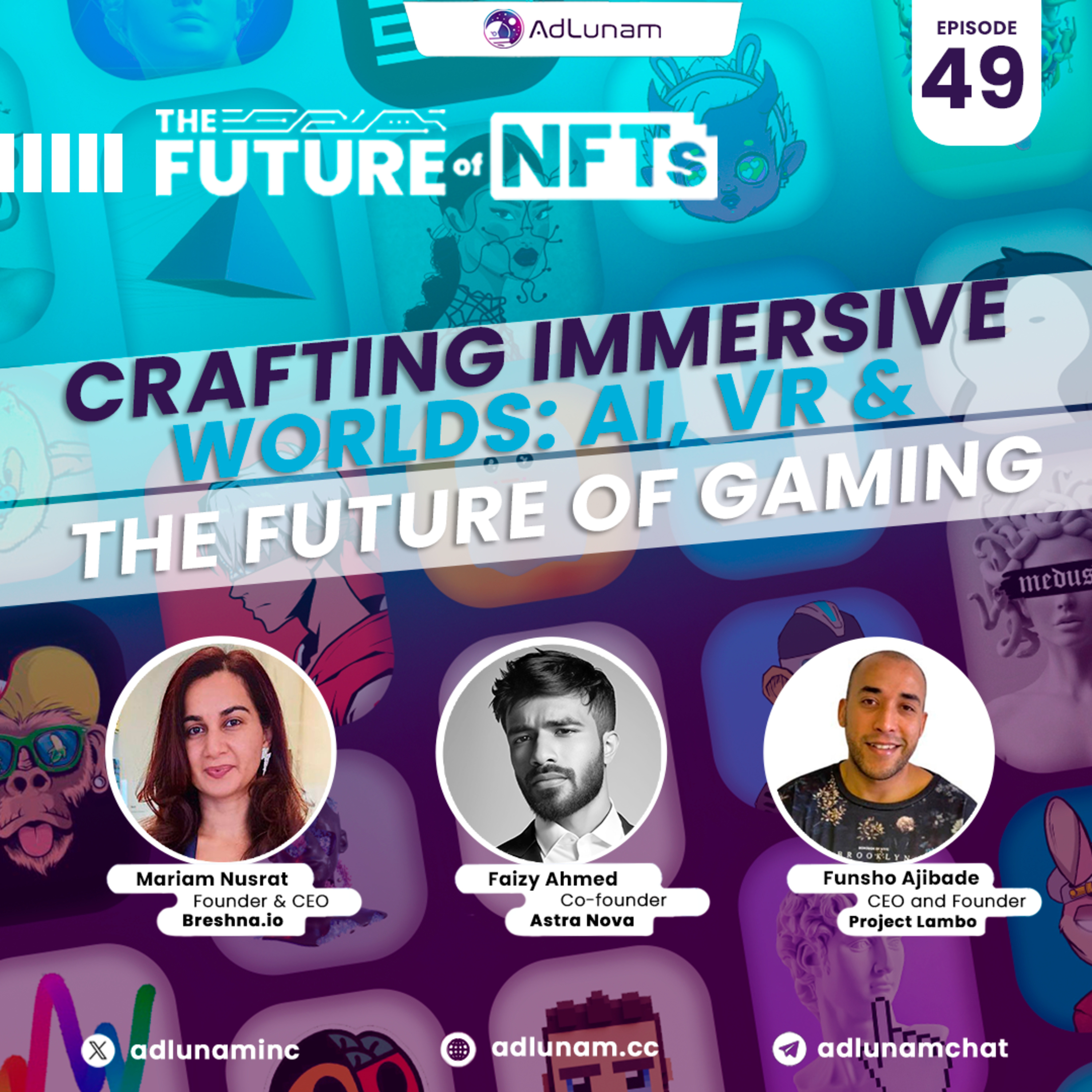 Crafting Immersive Worlds: AI, VR, and the Future of Gaming episode artwork