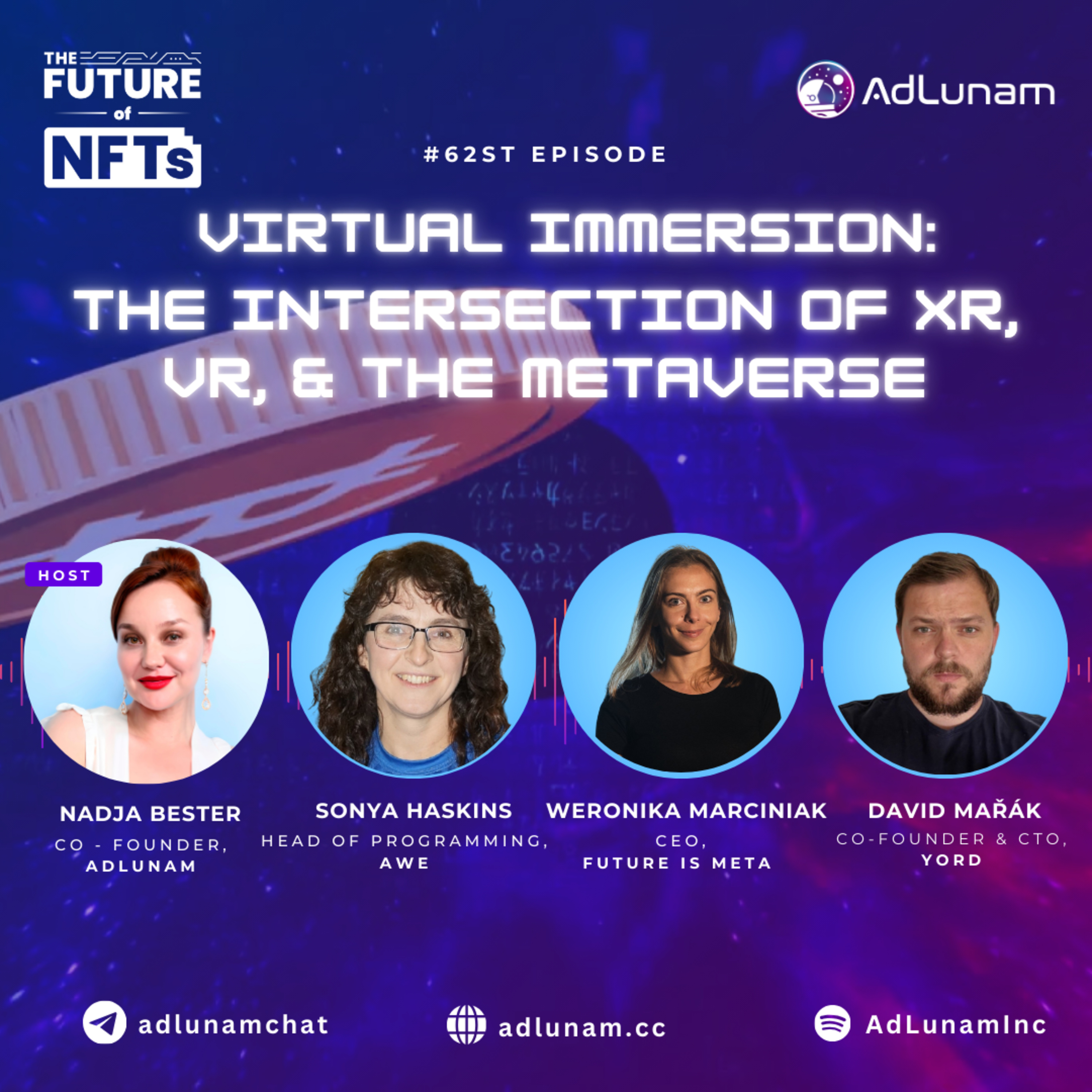 Virtual Immersion: Exploring the Intersection of XR, VR, and the Metaverse episode artwork